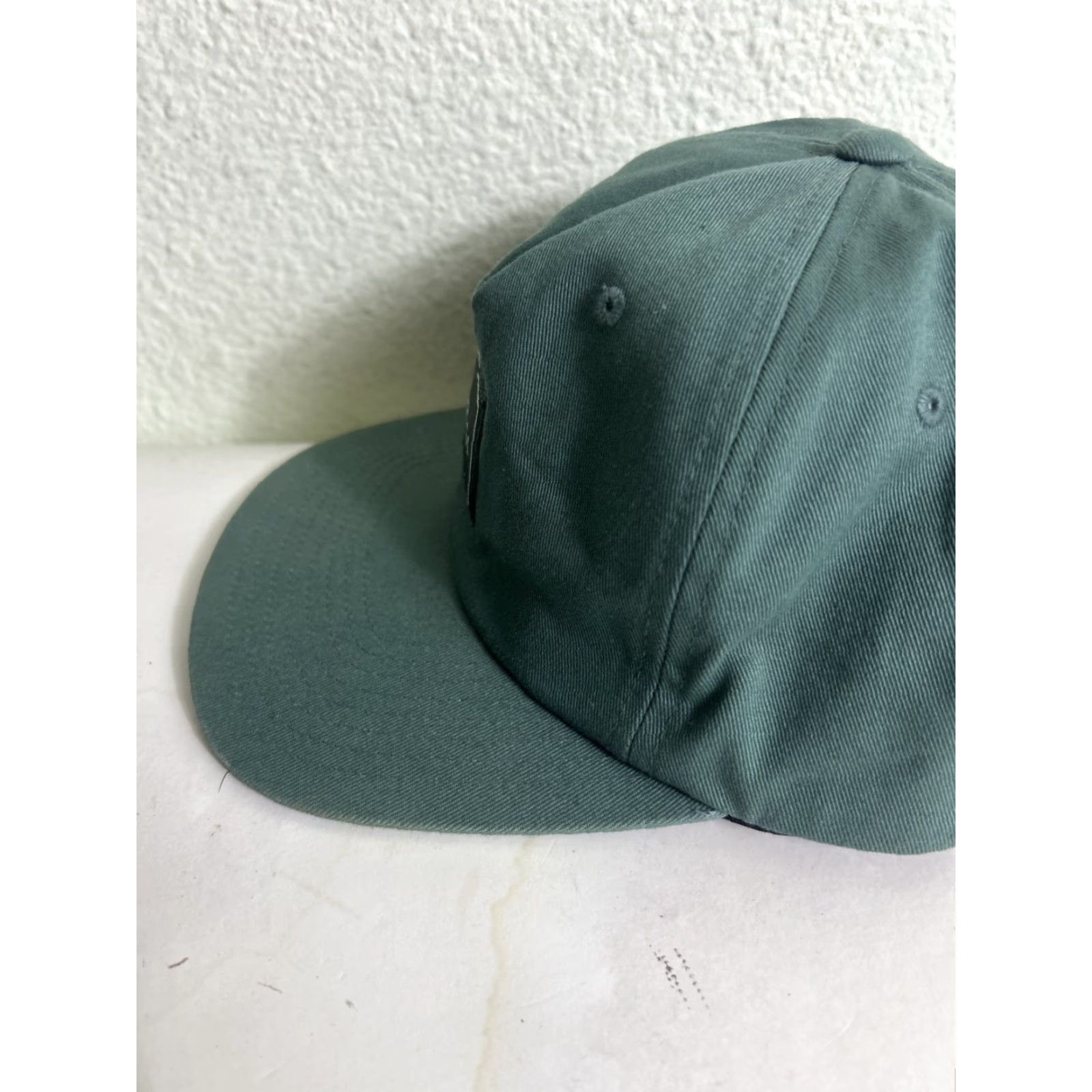RVCA RVCA Green Cotton SnapBack Hat Adjustable Men One Size Green Snapback Hat Size ONE SIZE - 7 Thumbnail