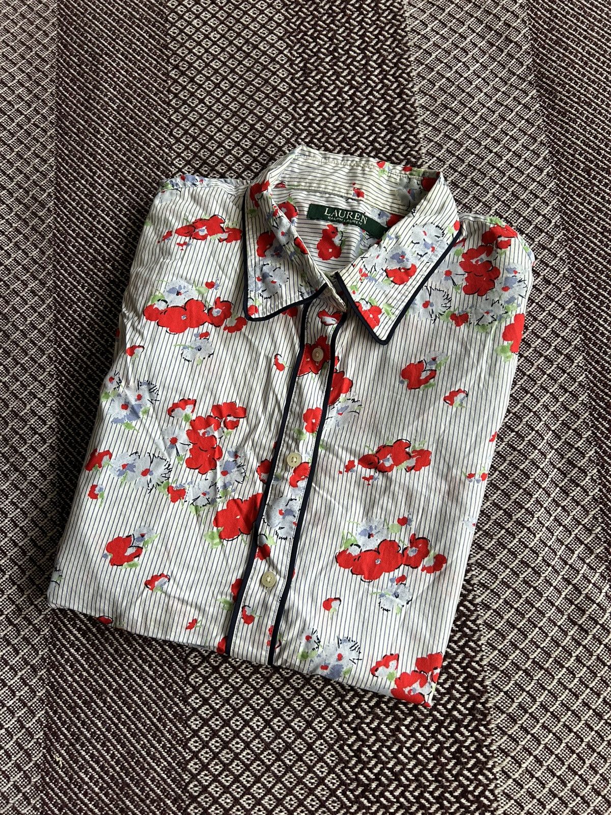 Polo Ralph Lauren Vintage Polo Ralph Lauren Women Shirt Solid Style Size L Size L / US 10 / IT 46 - 8 Thumbnail