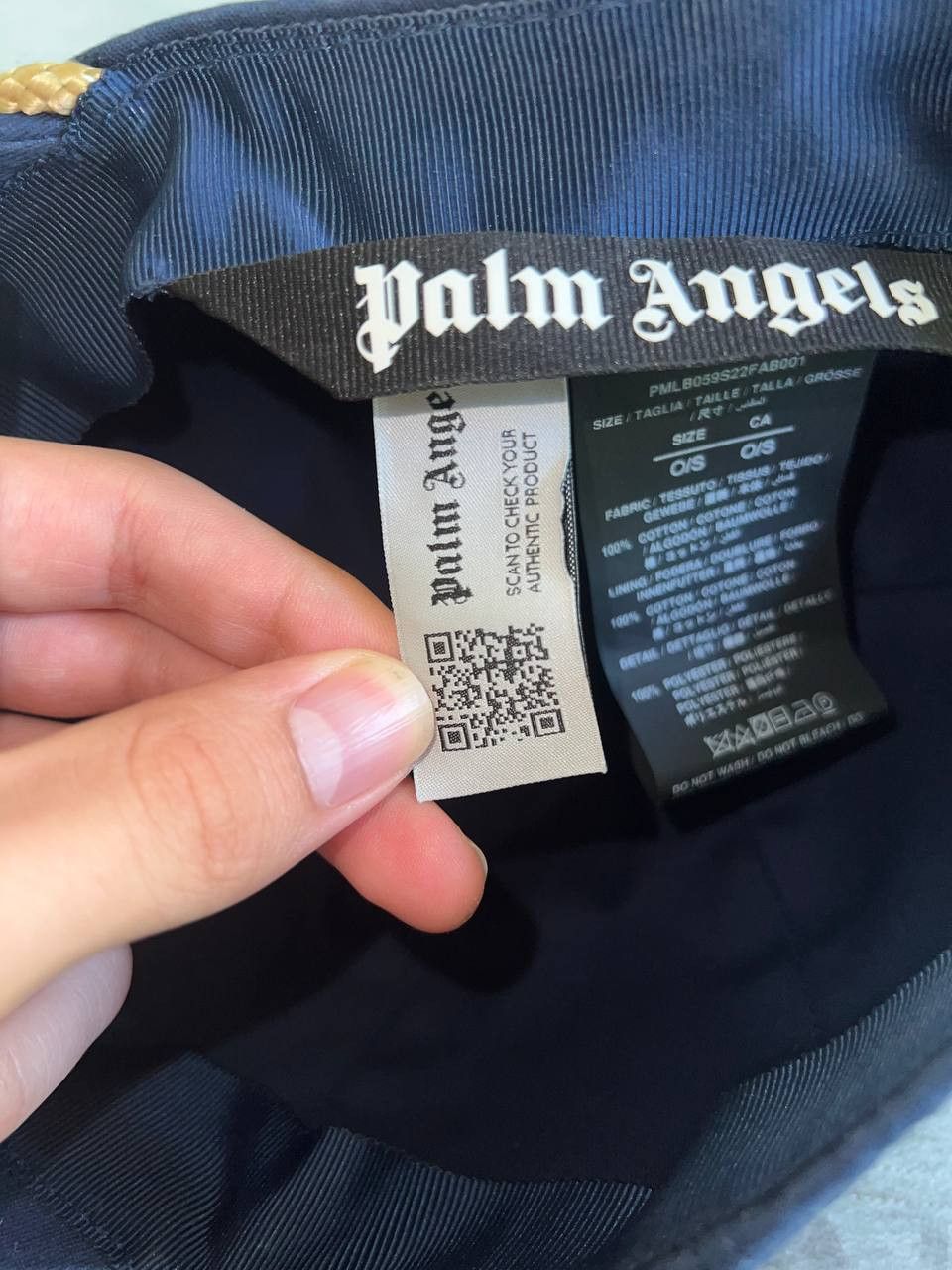Palm Angels Palm Angels Commander Cap Size ONE SIZE - 3 Thumbnail
