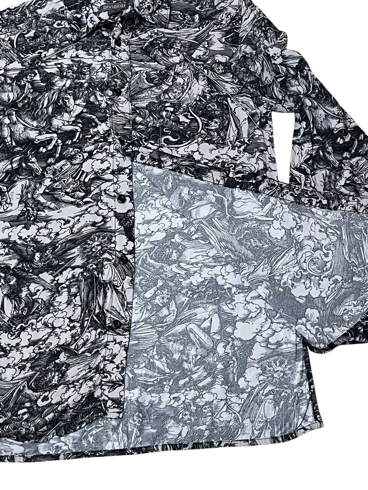 Japanese Brand H&M ALBRECHT DURER APOCALYPSE PRINT RAYON BUTTON UPS SHIRT Size US S / EU 44-46 / 1 - 3 Thumbnail