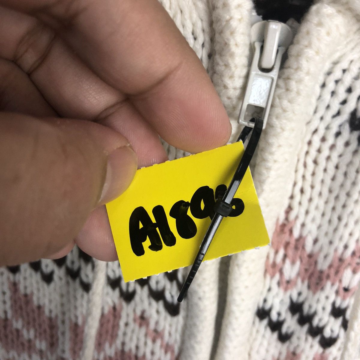 Homespun Knitwear × Japanese Brand J-Honey White Hoodie Knitwear #A1896 Size M / US 6-8 / IT 42-44 - 9 Thumbnail