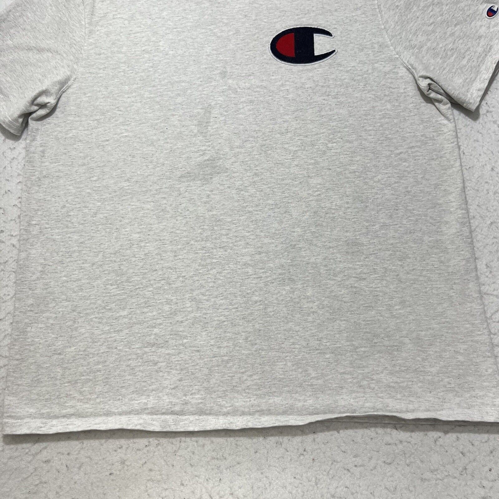 Champion Champion Heavyweight Short Sleeve T Shirt Big Logo Gray Size US XXL / EU 58 / 5 - 6 Thumbnail