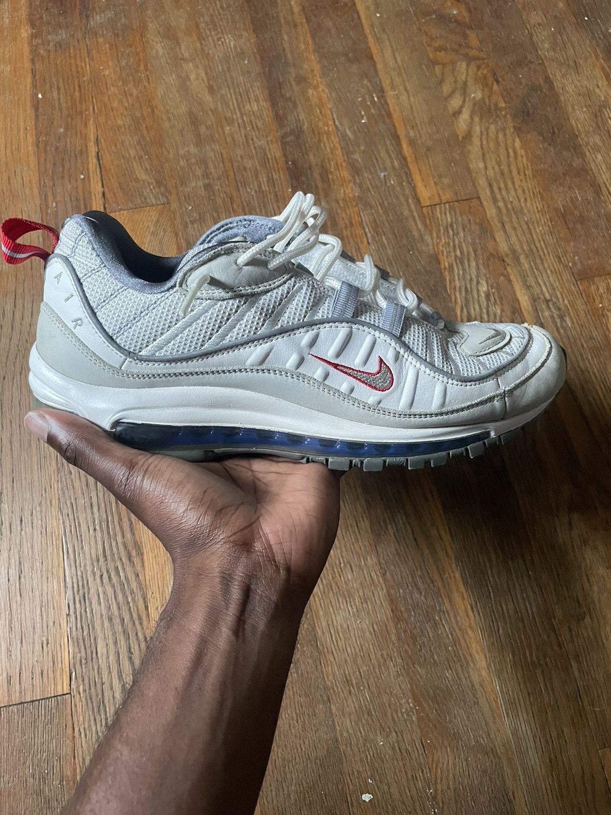 Nike NIKE Air Max 98 Summit White Grailed