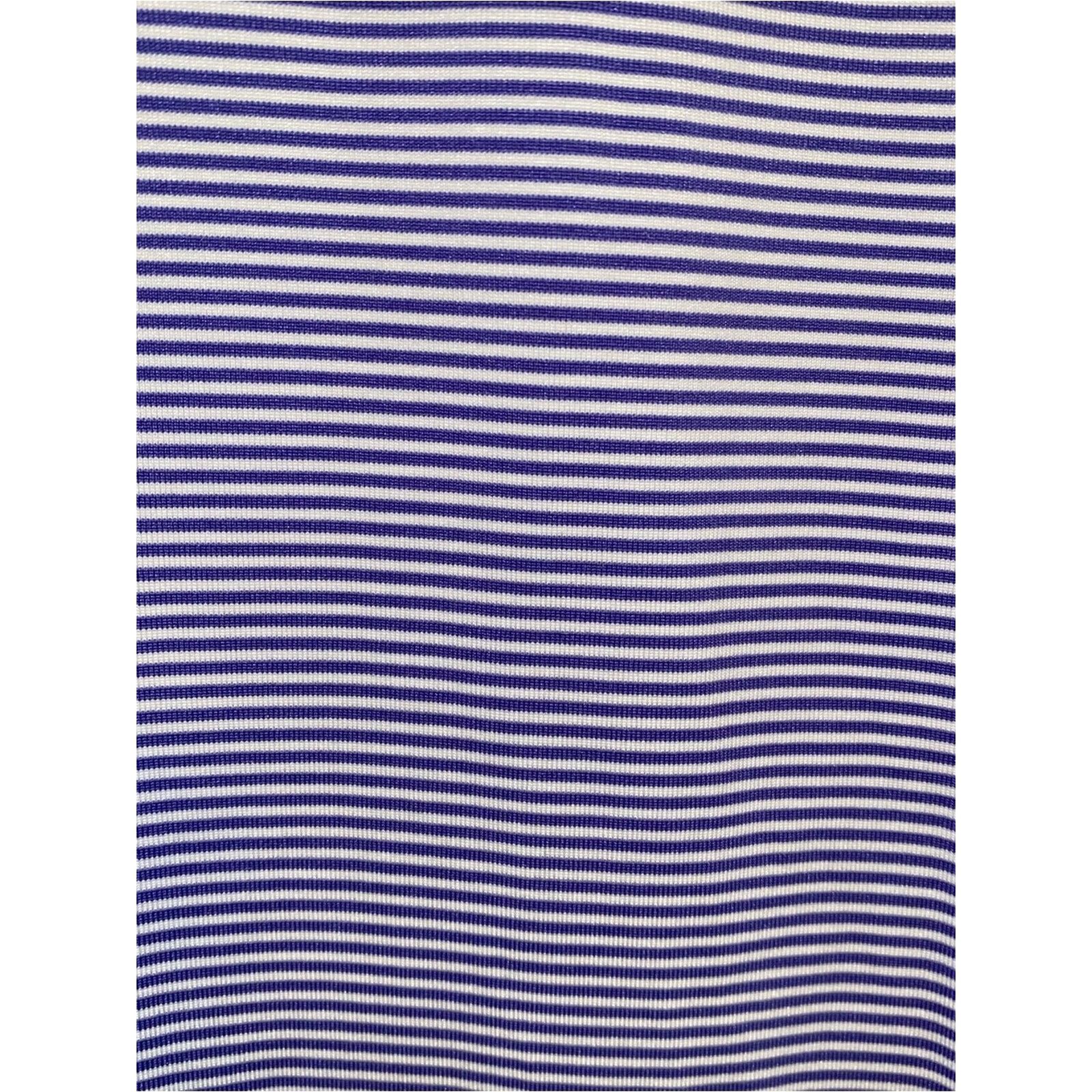 Grenson GREYSON $110 Tavistock Quogue Striped Purple Polo L Size US L / EU 52-54 / 3 - 15 Thumbnail
