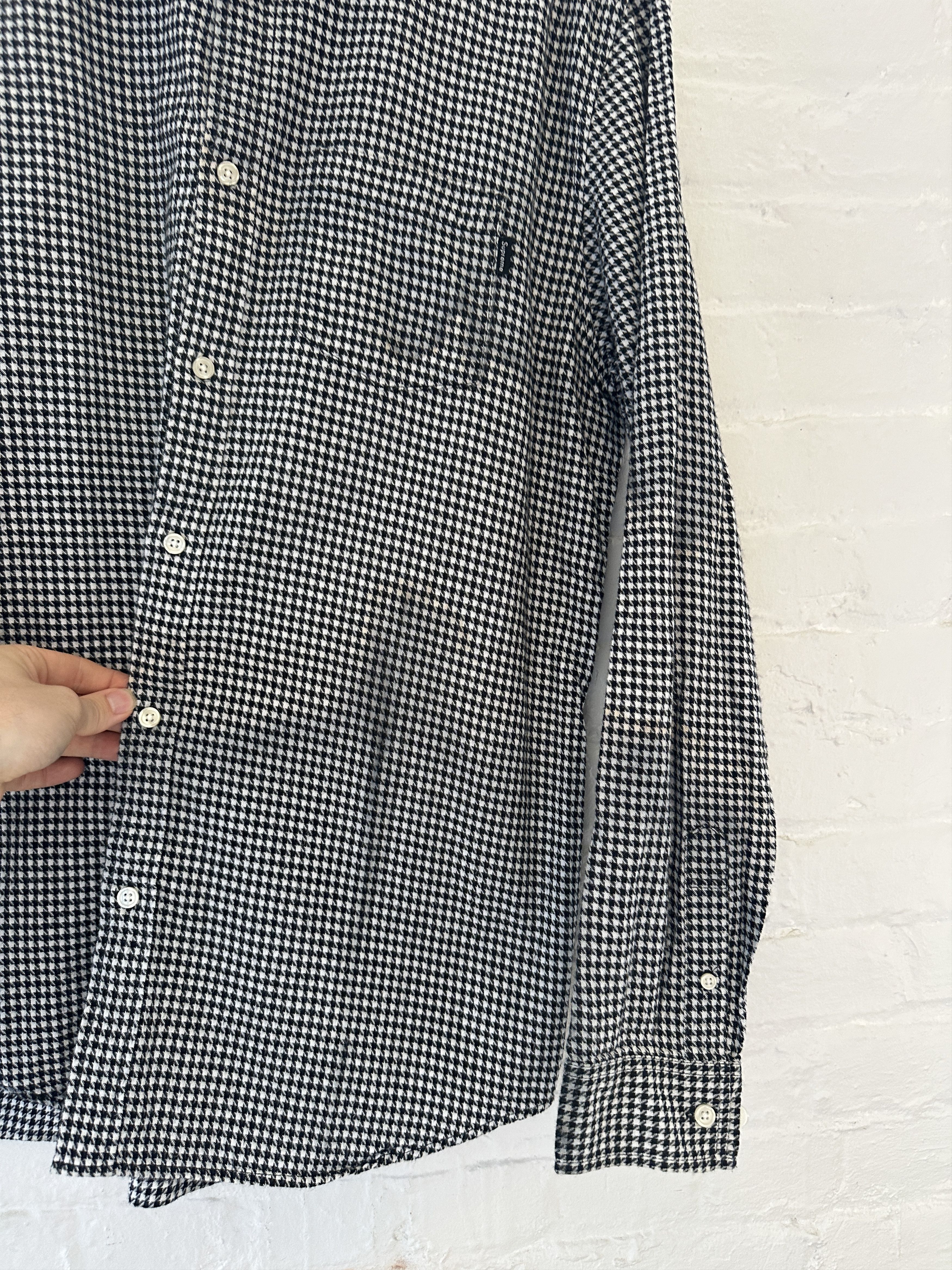 Supreme Supreme Houndstooth Flannel Size US L / EU 52-54 / 3 - 2 Thumbnail