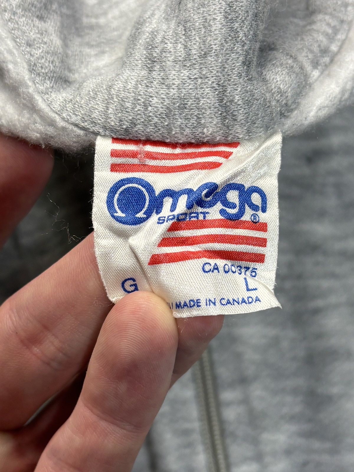 Vintage 80s Vintage Track Jacket Zip Up Sweatsuit Sweatshirt Omega Size US S / EU 44-46 / 1 - 6 Thumbnail