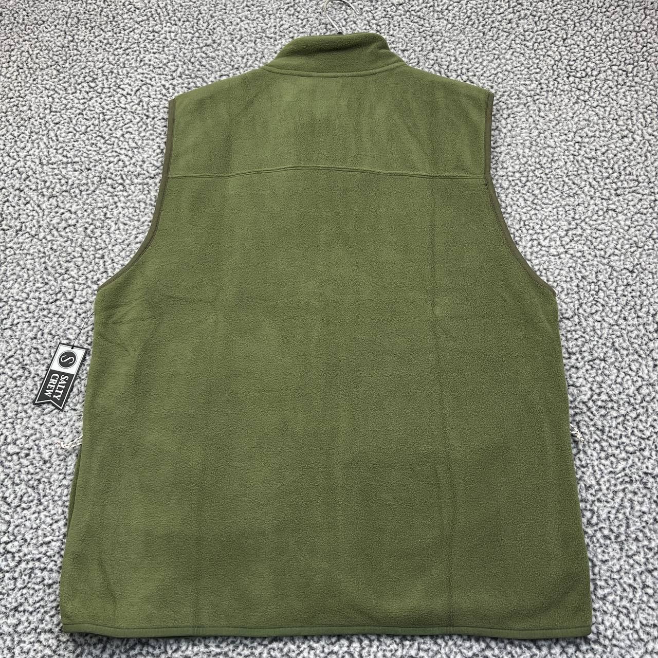 Other Salty Crew Vest Jacket Men Olive Green Ebbtide Polar New L Size US L / EU 52-54 / 3 - 2 Thumbnail