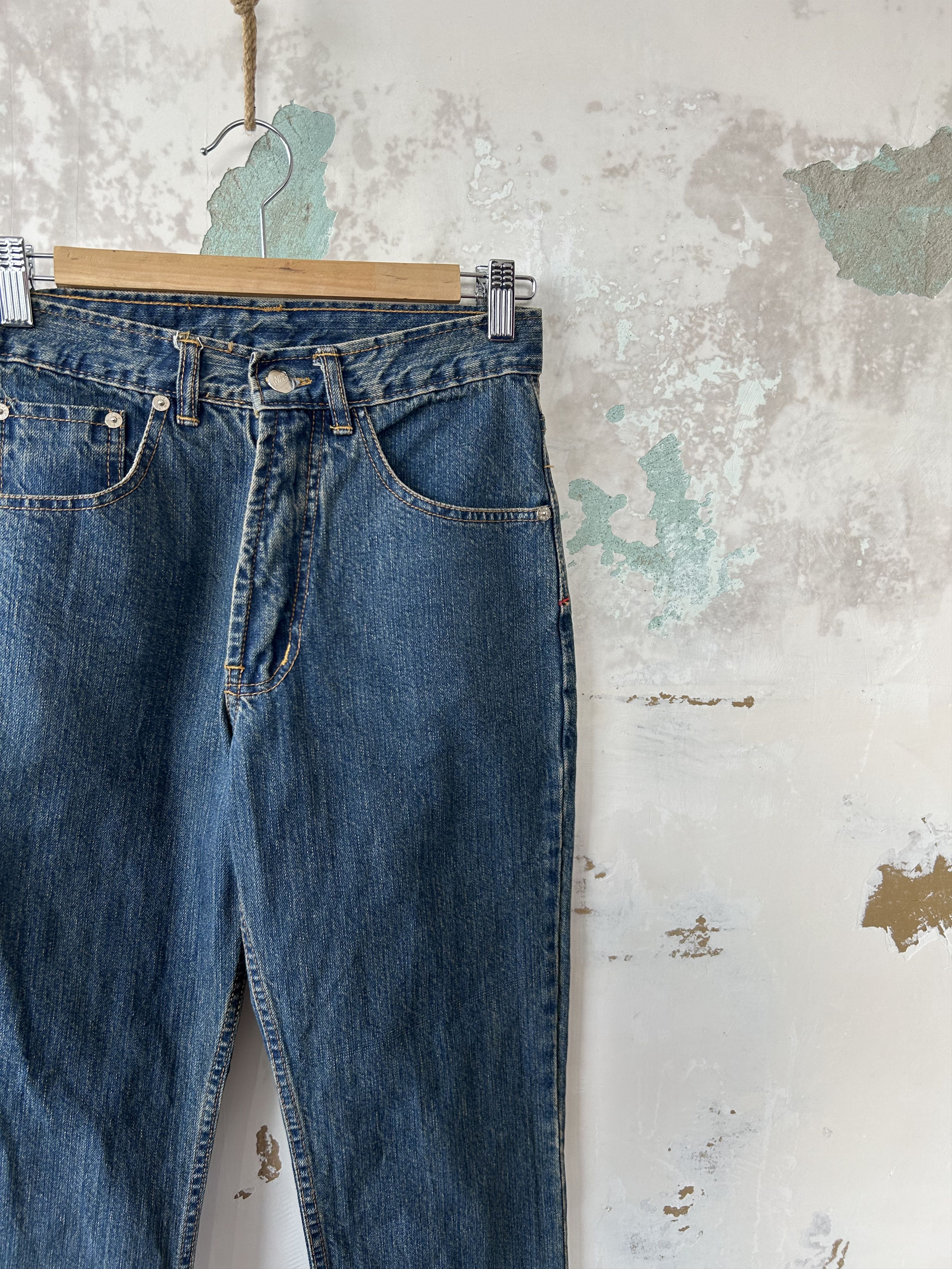 Japanese Brand × Nike × Vintage Nike Denim jeans pants Size 28" / US 6 / IT 42 - 3 Thumbnail