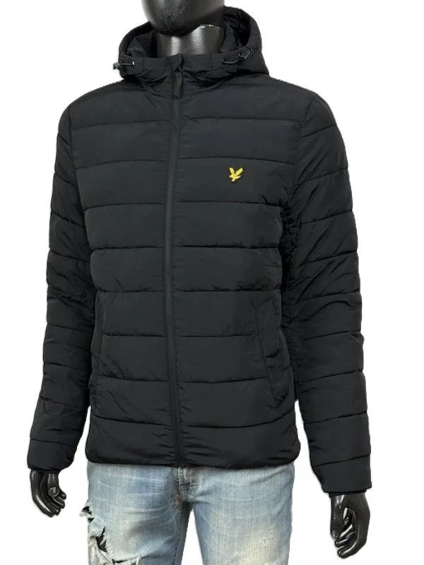 Lyle & Scott Lyle & Scott Giubbotto Imbottito Uomo Nero M Size US M / EU 48-50 / 2 - 2 Thumbnail