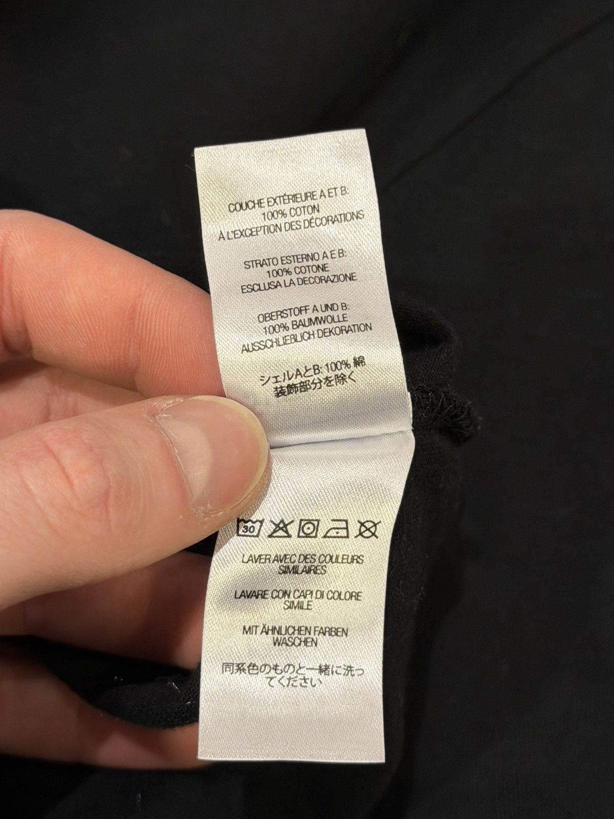 Supreme Supreme Layered Hooded LS Shirt - Grey/Black Size US XXL / EU 58 / 5 - 5 Thumbnail