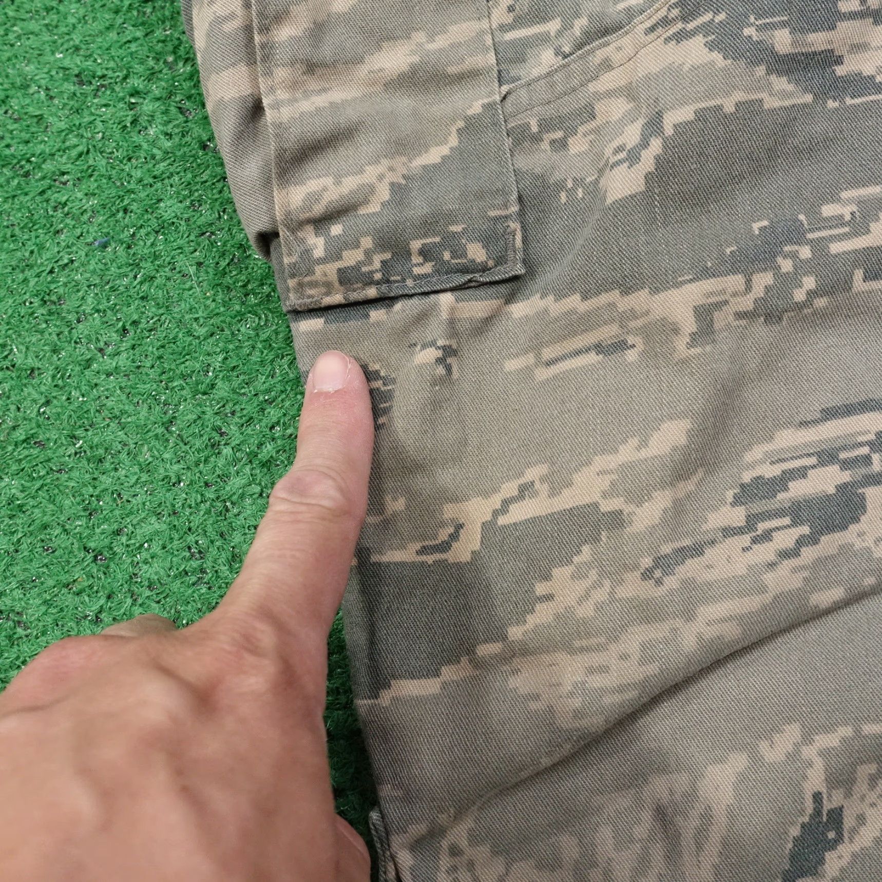 American Apparel AMERICAN APPAREL CAMOUFLAGE CARGO PANTS 34 REGULAR MULTICOLOR CASUAL MENS Size US 34 / EU 50 - 3 Thumbnail