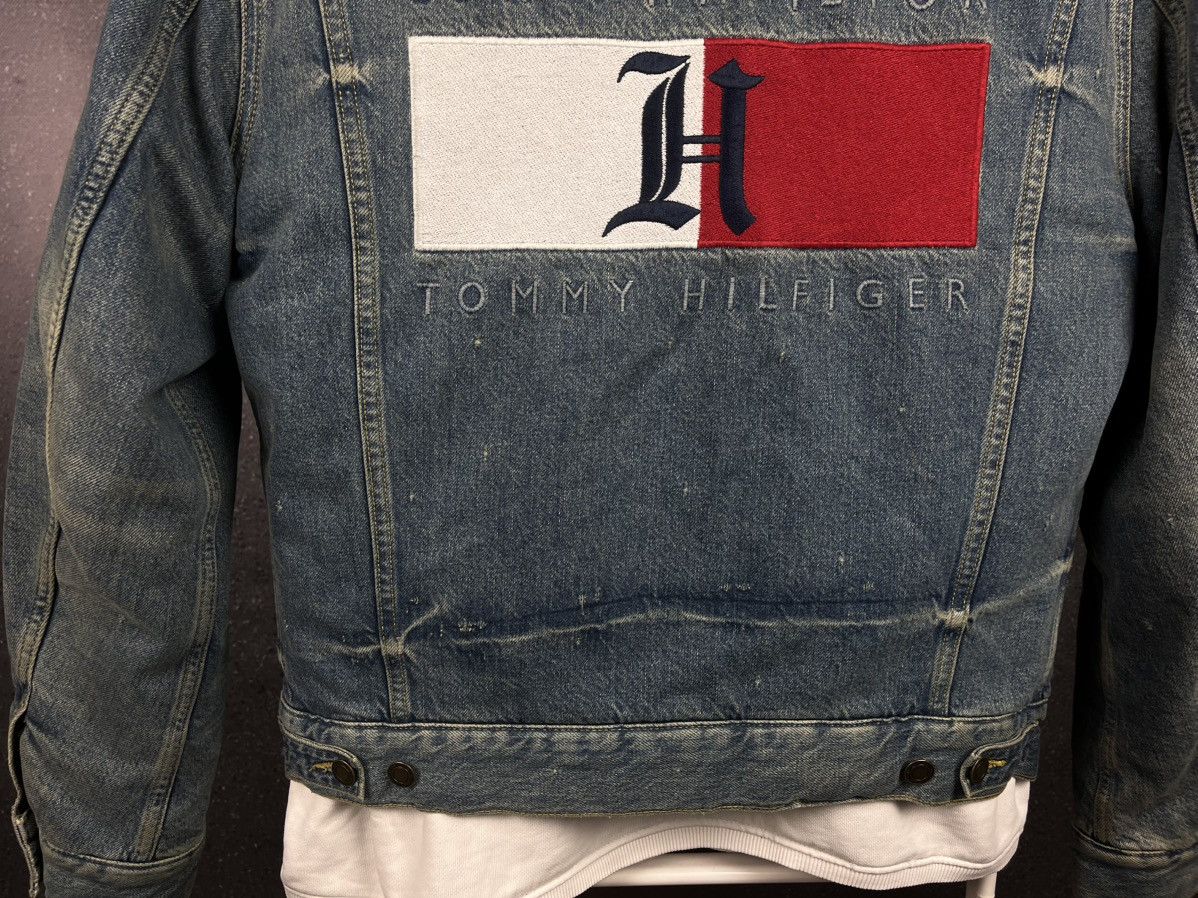 🏎️Tommy Hilfiger x Lewis Hamilton Denim Jacket Hoodie🏎️