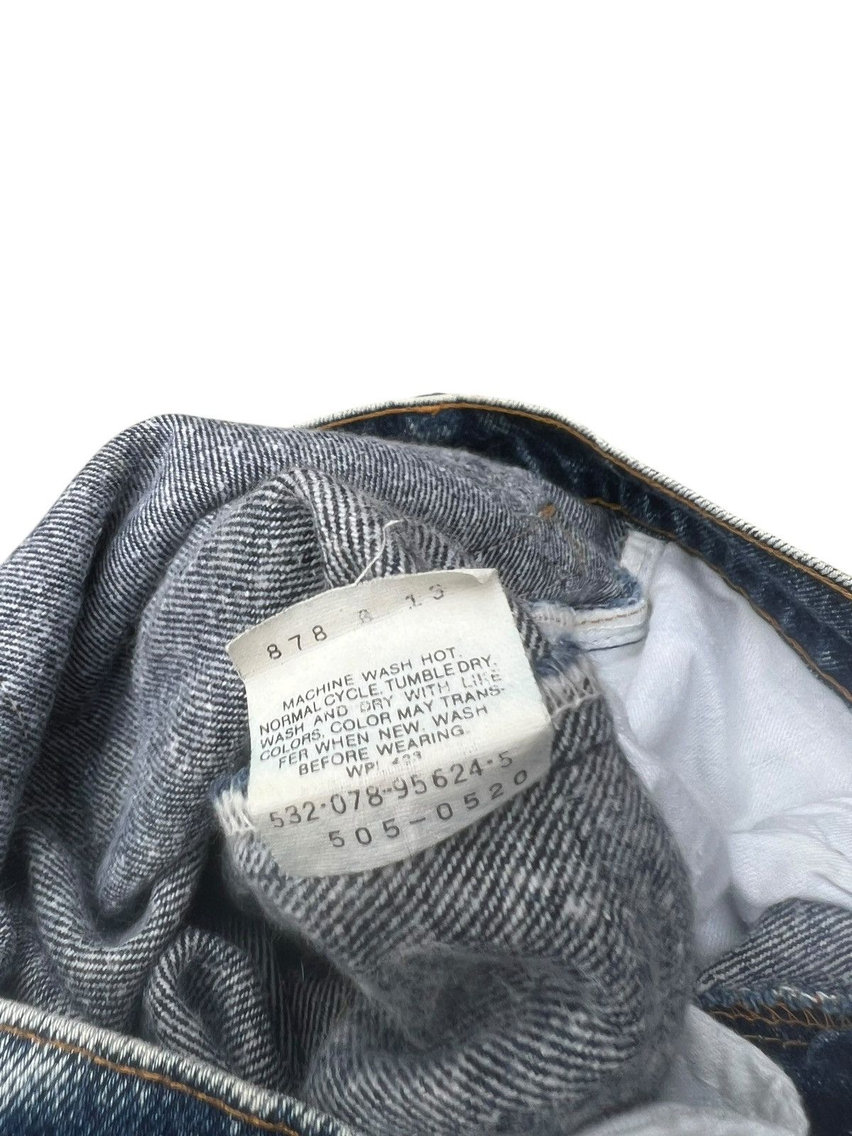 Levi's Vintage 80s Levi’s 505 Acid Wash Denim Jeans Size US 31 - 23 Thumbnail