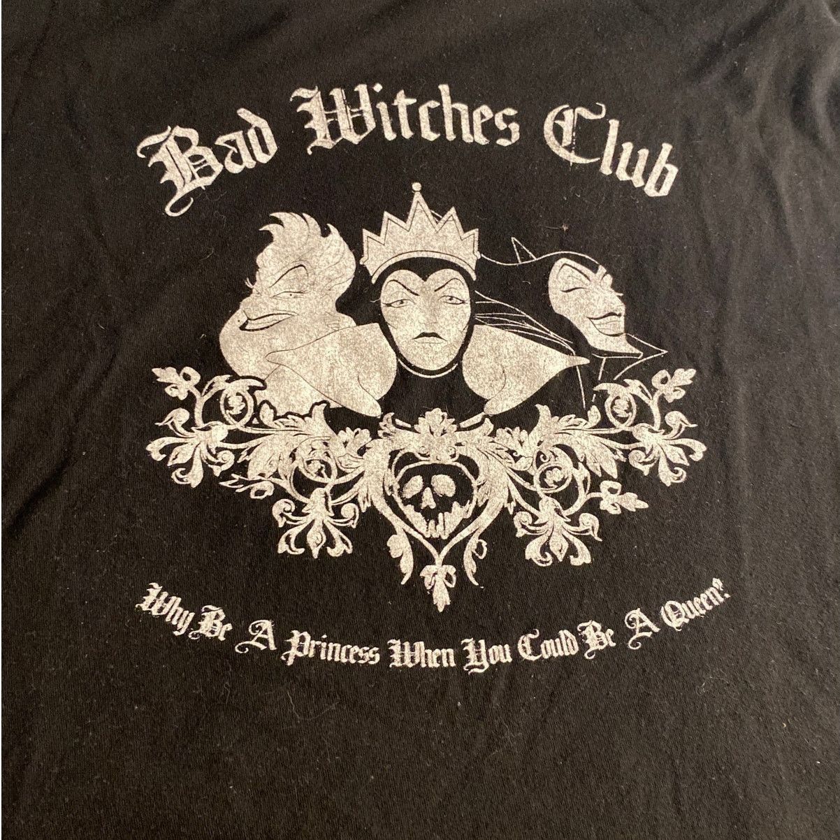 Disney Disney Villains Bad Witches Club Graphic Tee Black 2XL Size XXL / US 16-18 / IT 52-54 - 3 Thumbnail