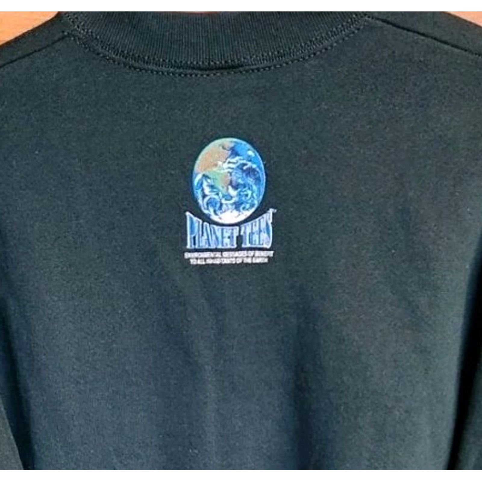 Fruit Of The Loom VINTAGE Fruit of the Loom Sweatshirt Unisex Adults Size M Green Ocean Nature 80s 90s Graphic Print Logo USA Made Retro Classic Size US M / EU 48-50 / 2 - 6 Thumbnail