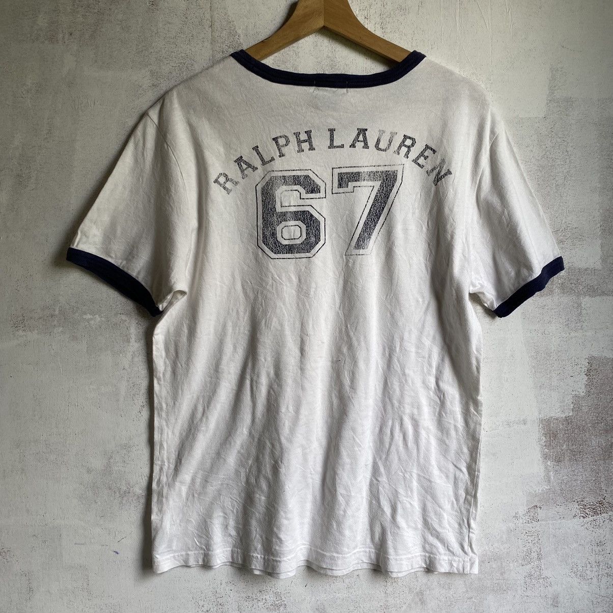 Polo Ralph Lauren × Vintage Vintage Polo Ralph Lauren T-Shirt 67 Size US XL / EU 56 / 4 - 3 Thumbnail