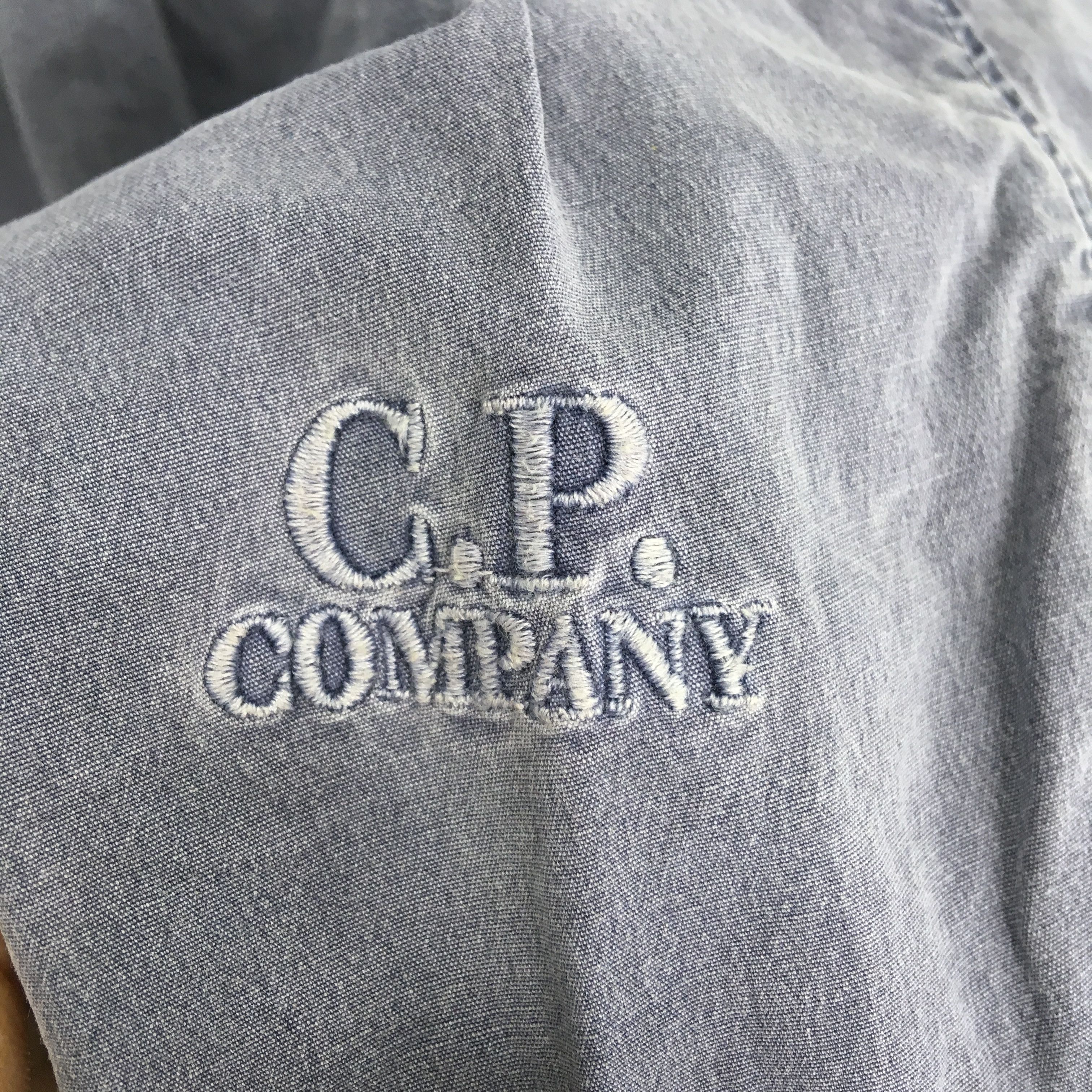 C.P. Company Vintage Heavy Used C.P Company Denim Jacket Jeans Size US M / EU 48-50 / 2 - 8 Thumbnail