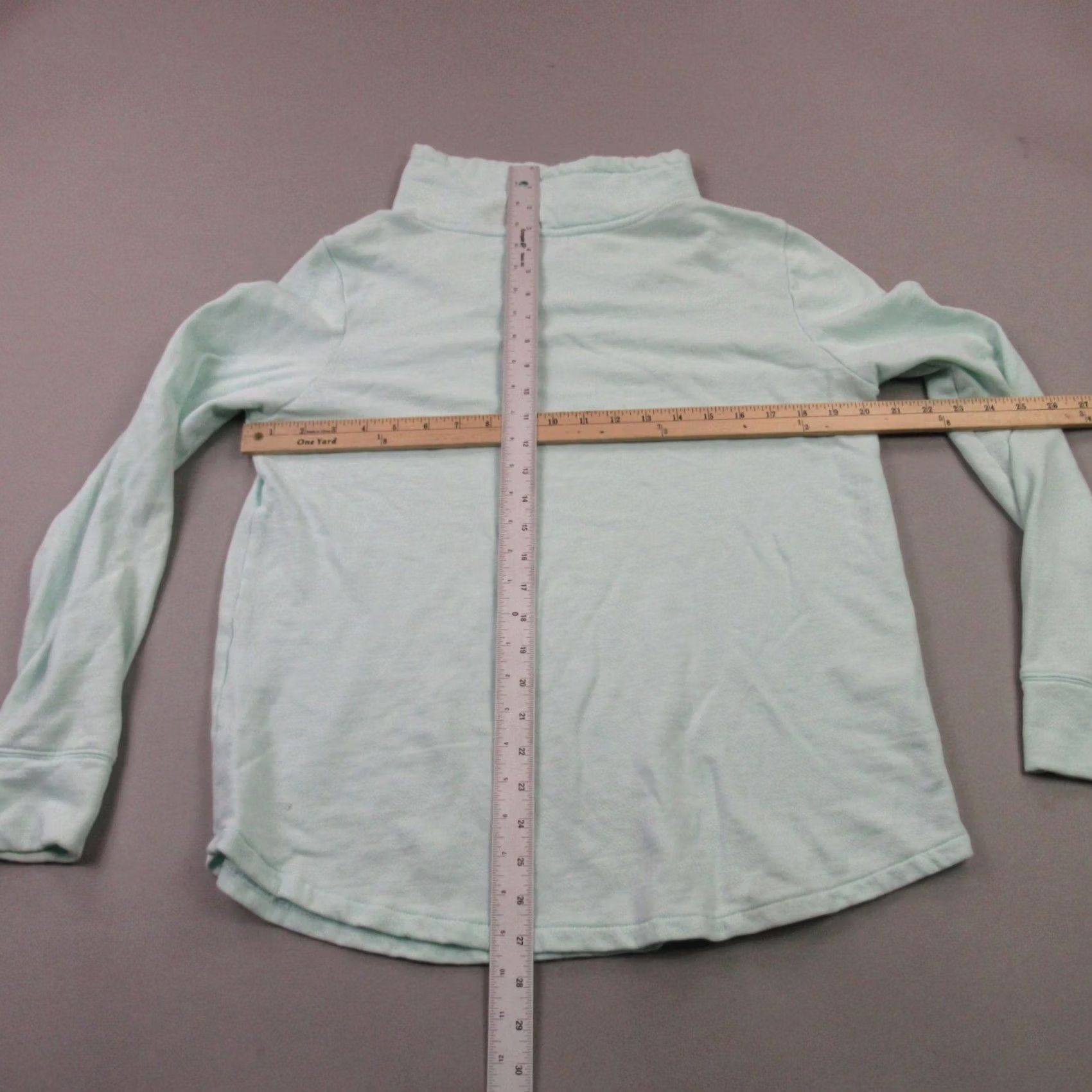 Vineyard Vines Vineyard Vines Sweater Womens Small High Nick Green Long Sleeve Pullover Shirt Size S / US 4 / IT 40 - 6 Thumbnail
