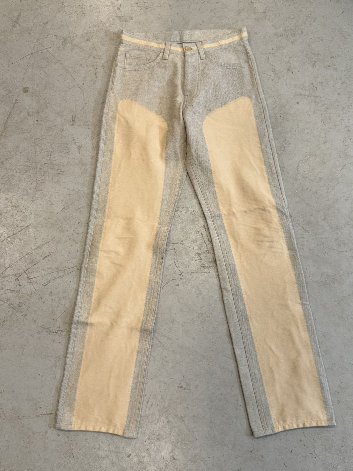 Issey Miyake Issey Miyake Spring 2003 A-POC Denim 1 Size US 29 - 1 Thumbnail