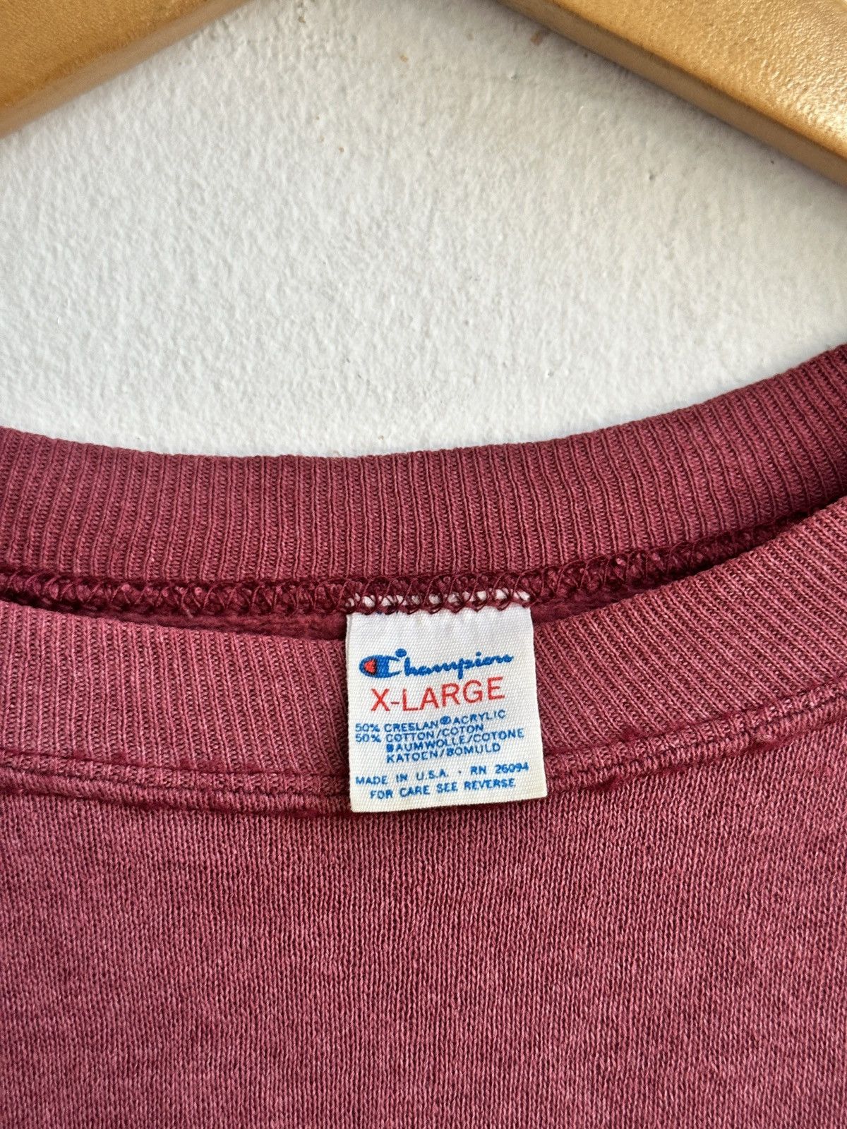 Vintage vintage 1987 WASHINGTON REDSKINS sweatshirts crewneck Size US XL / EU 56 / 4 - 7 Thumbnail