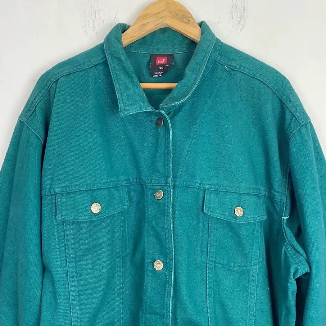 PPFM CYBER WEEK ⚡️ Vintage JELATE JAPAN Trucker Jacket Size US XL / EU 56 / 4 - 4 Thumbnail