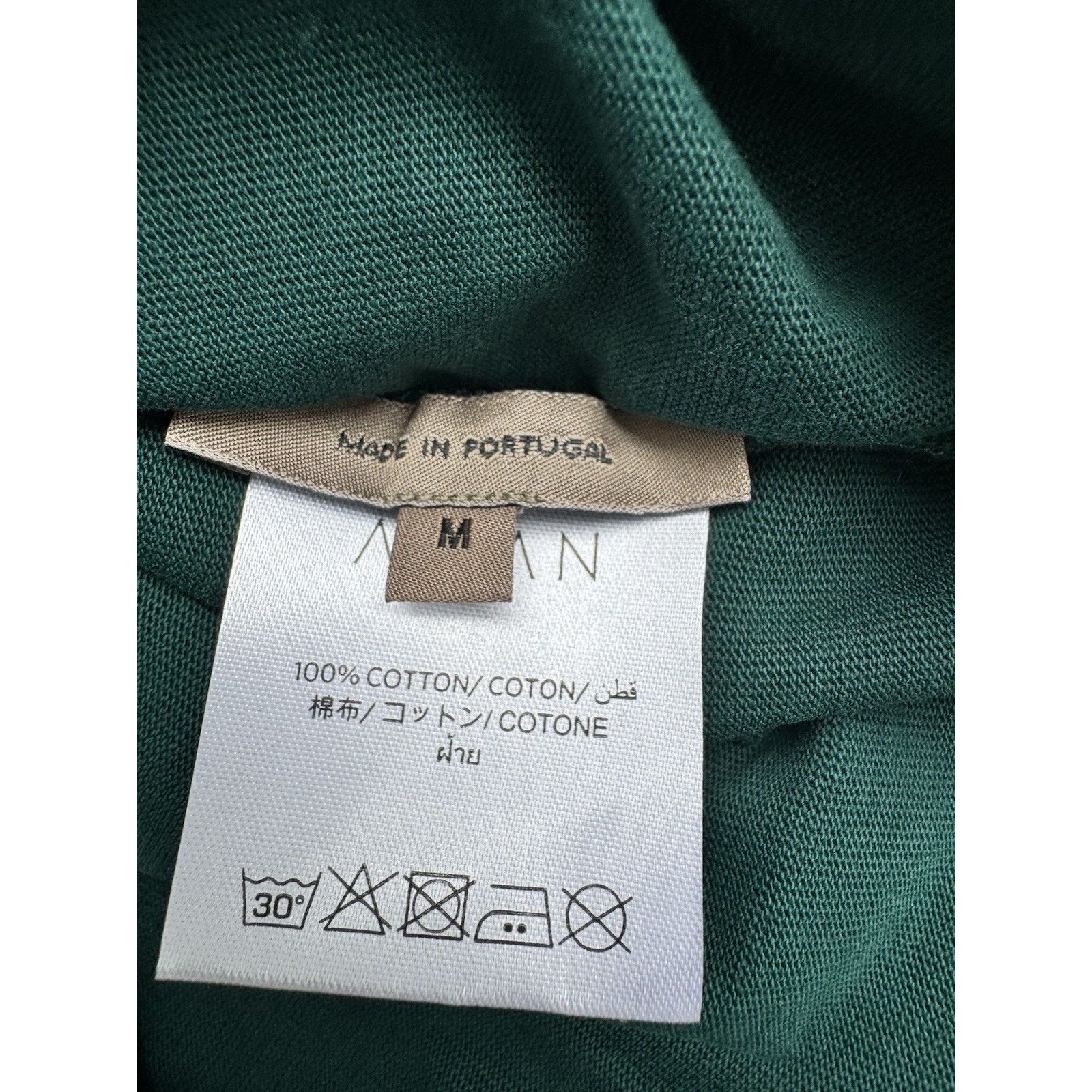Other Aman Essentials Unisex Oversized Pocket Tee -Dark Green M Size US M / EU 48-50 / 2 - 3 Thumbnail