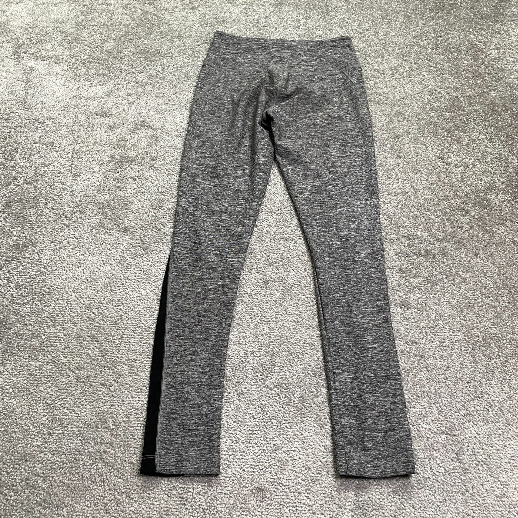 Victoria's Secret Victoria's Secret Pink Compression Leggings Womens Small Gray 25x28 Active Gym Size 28" / US 6 / IT 42 - 2 Thumbnail