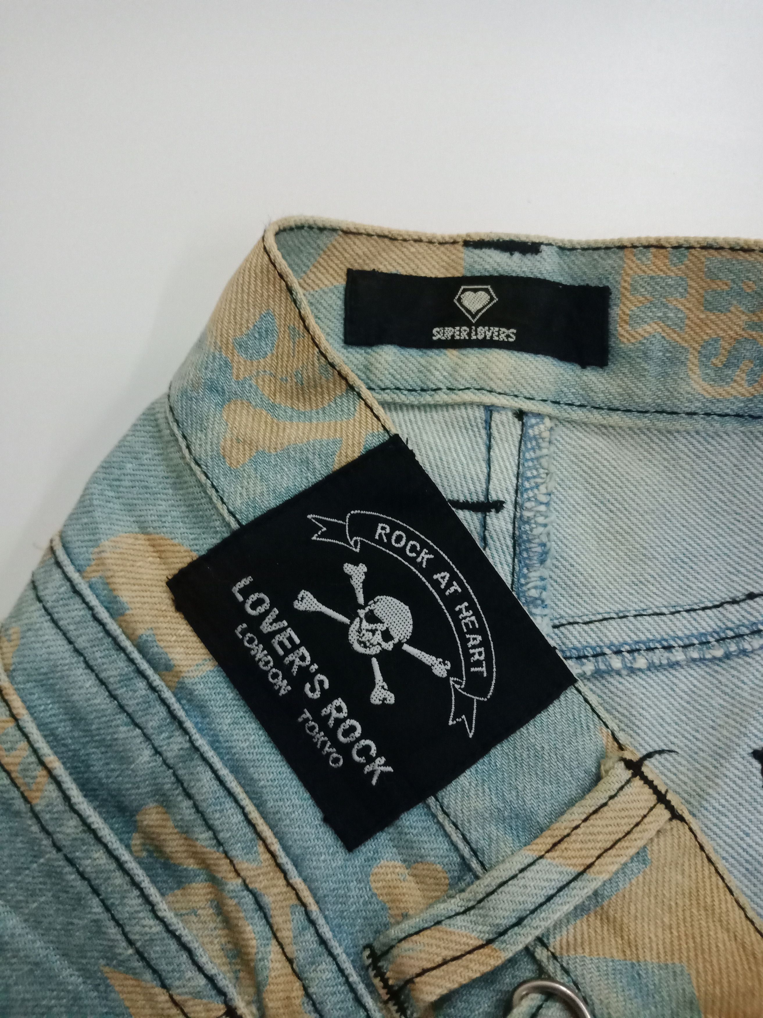 Japanese Brand Lover's Rock London Tokyo All Over Prints #P1 Size US 31 - 6 Thumbnail
