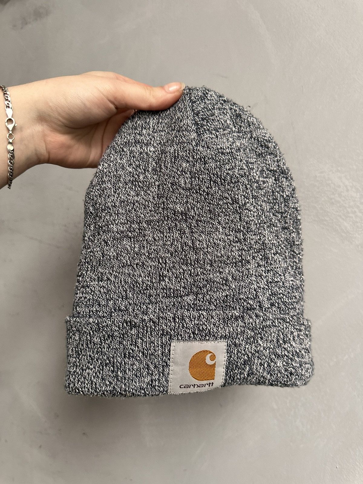 Carhartt Wow 😻 White Beanie Carhartt Y2K Streetwear Outdoor Arcteryx Size ONE SIZE - 9 Thumbnail