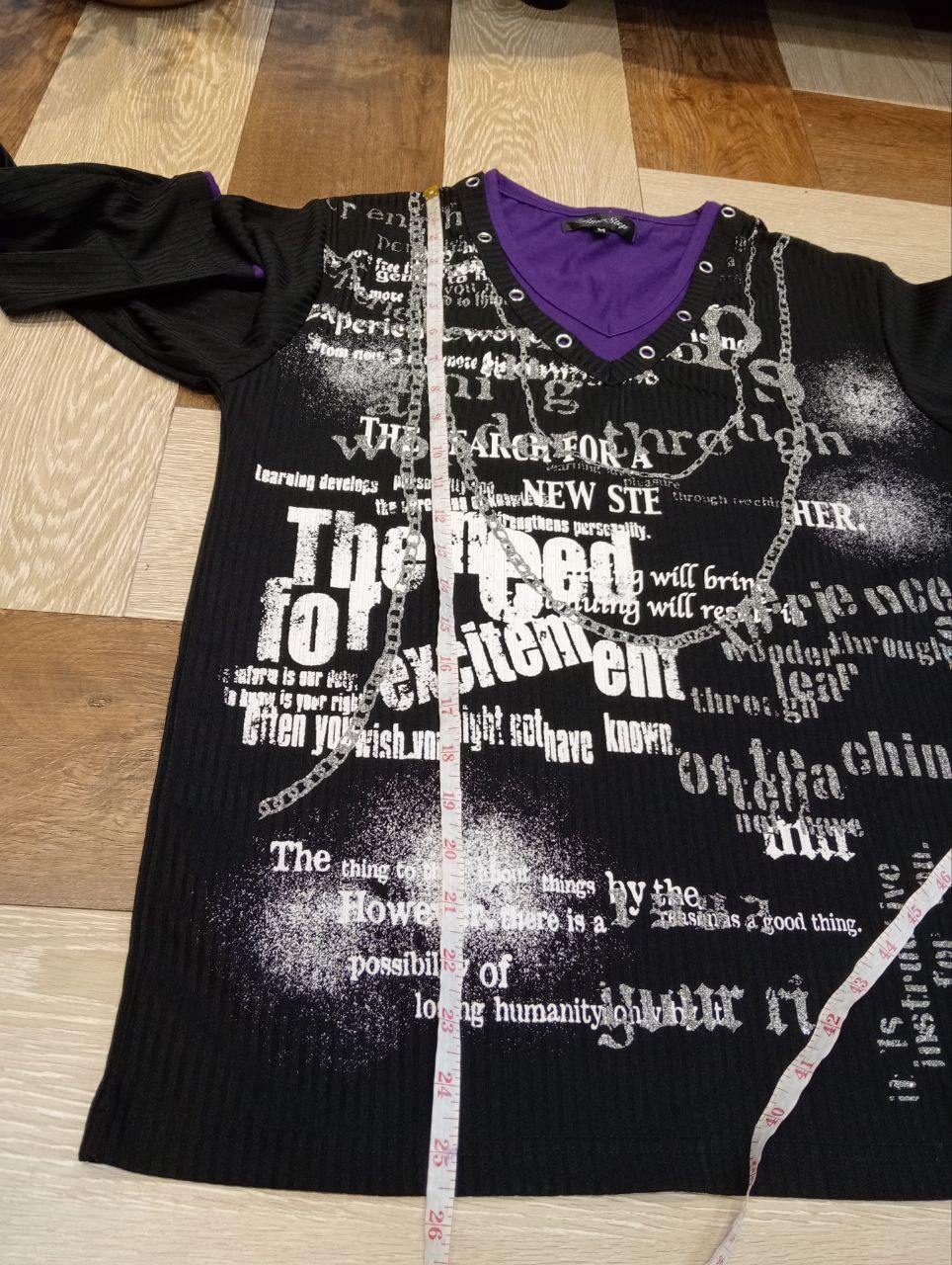 If Six Was Nine JAPANESE TIME STEP PUNK TSHIRT - SIZE M Size US M / EU 48-50 / 2 - 9 Thumbnail