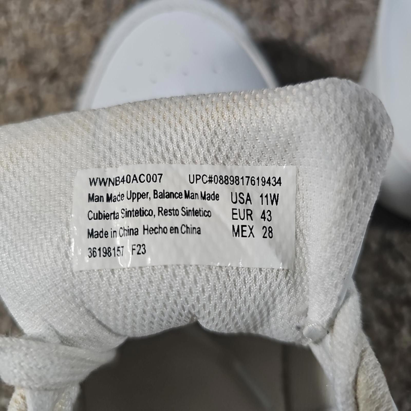 NBDN Nobrandedon Nobo Wwnb40ac007 US11W EUR43 Memory Foam Shoes Size US 11 / IT 41 - 7 Thumbnail