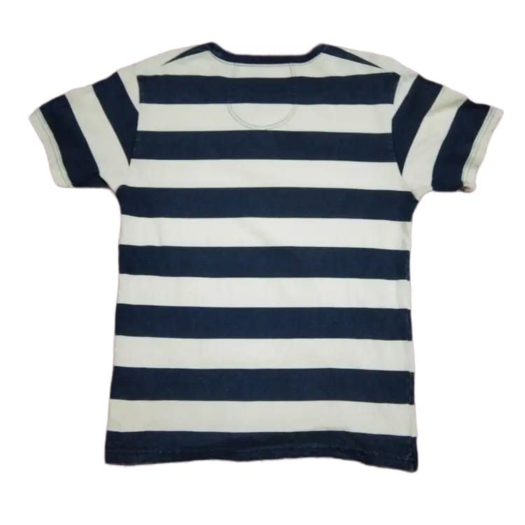 Japanese Brand Houston US Navy Stripe Tee Size US M / EU 48-50 / 2 - 3 Thumbnail