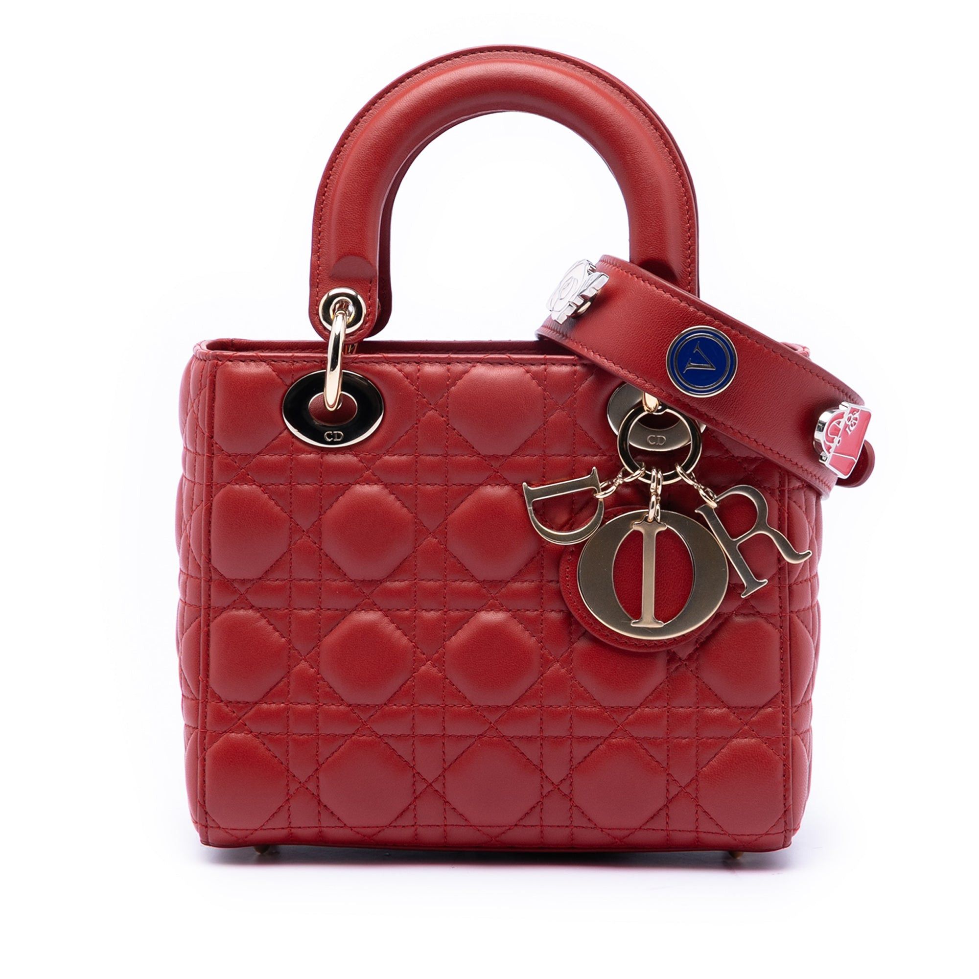 Dior Small Lambskin Cannage My ABCDior Lady Dior Size ONE SIZE - 1 Thumbnail