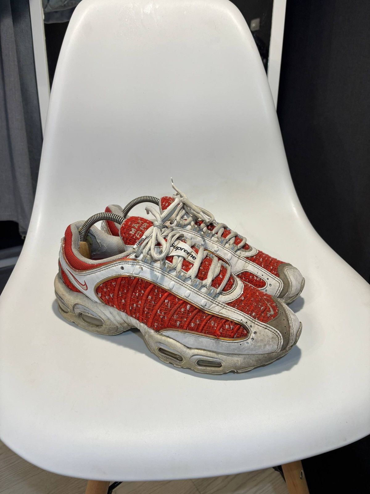 Nike × Supreme Nike Air Max Tailwind Supreme Size:42 (Poor condition) Size US 8.5 / EU 41-42 - 2 Thumbnail