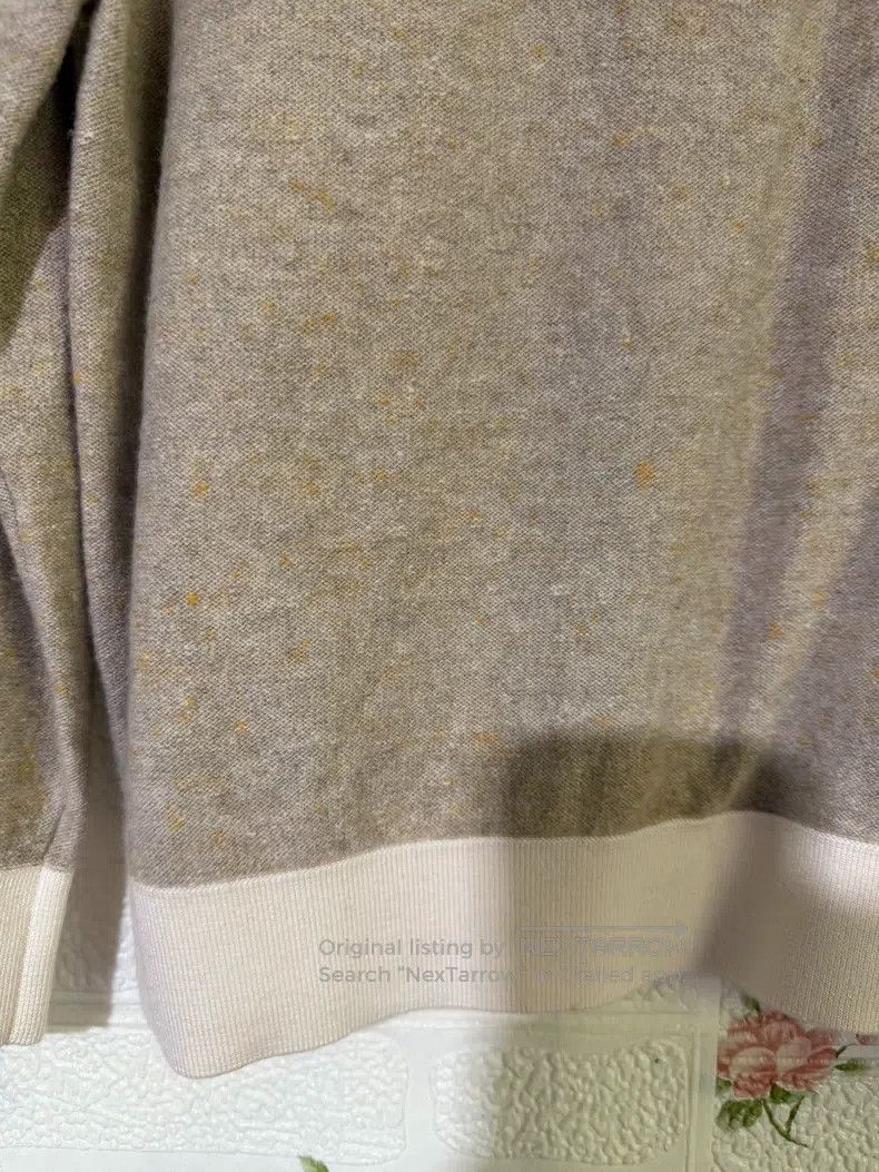 Hermes Hermes Cashmere Sweater with White Patchwork Design Size XXS / US 00 / IT 34 - 7 Thumbnail