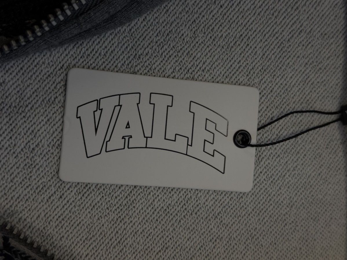 Vale Vale Hoodie Zip Up Grey Black Size XXL (NEW) Size US XXL / EU 58 / 5 - 7 Thumbnail