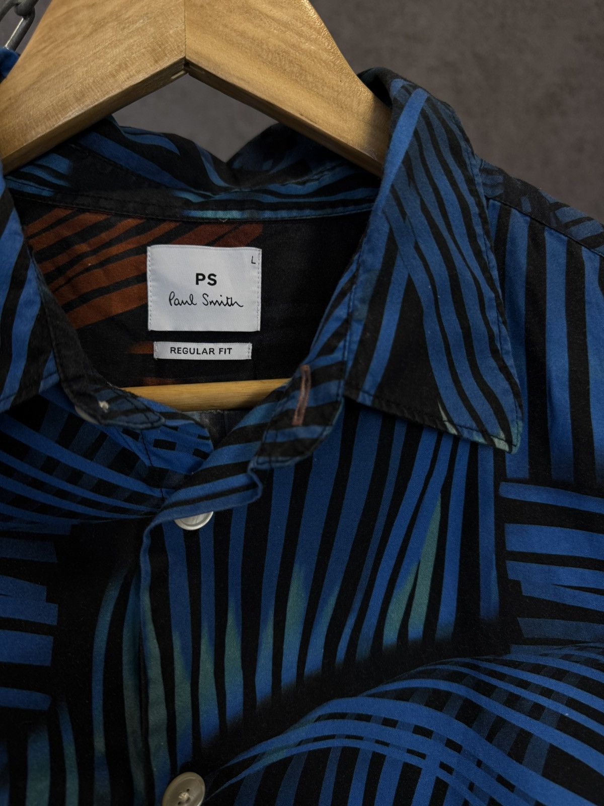 Paul Smith Paul Smith designer crazy art shirt Size US L / EU 52-54 / 3 - 4 Thumbnail