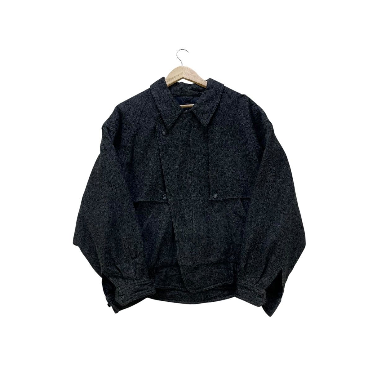 Issey Miyake Vintage Bomber Wool Inspired Issey Miyale Size US M / EU 48-50 / 2 - 1 Thumbnail