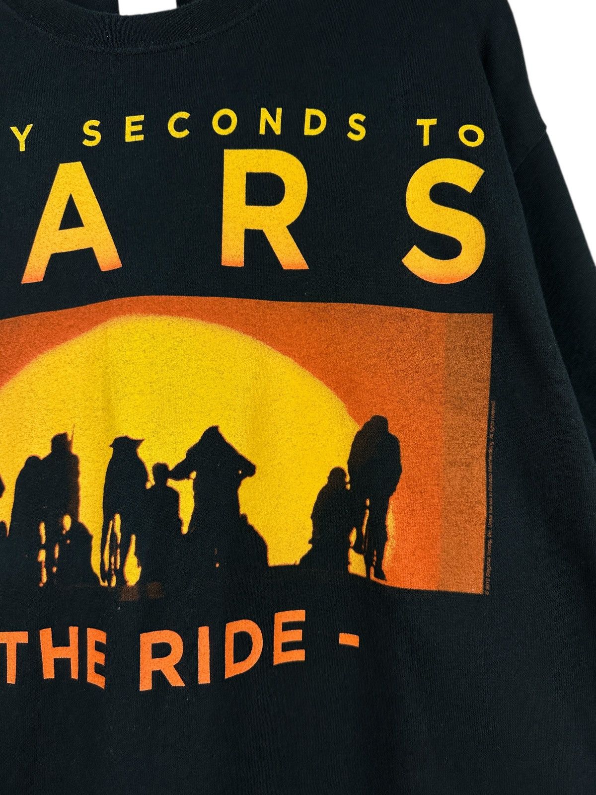 Band Tees Vintage 2010 Thirty Seconds To Mars The Ride Band T-Shirt Size US L / EU 52-54 / 3 - 6 Thumbnail