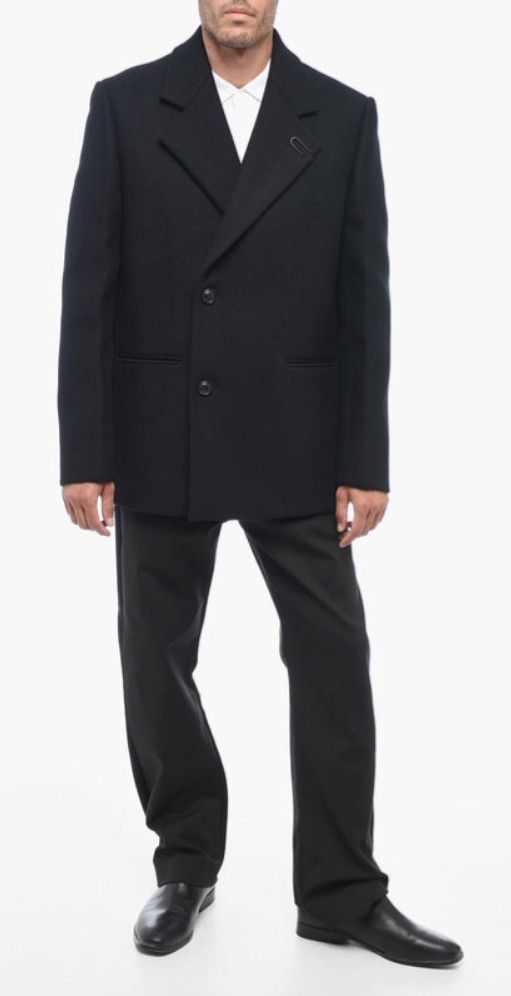 Off-White TAILORING Suit Double-Breasted Blazer + Pants Wool Set up Size 46L - 22 Thumbnail