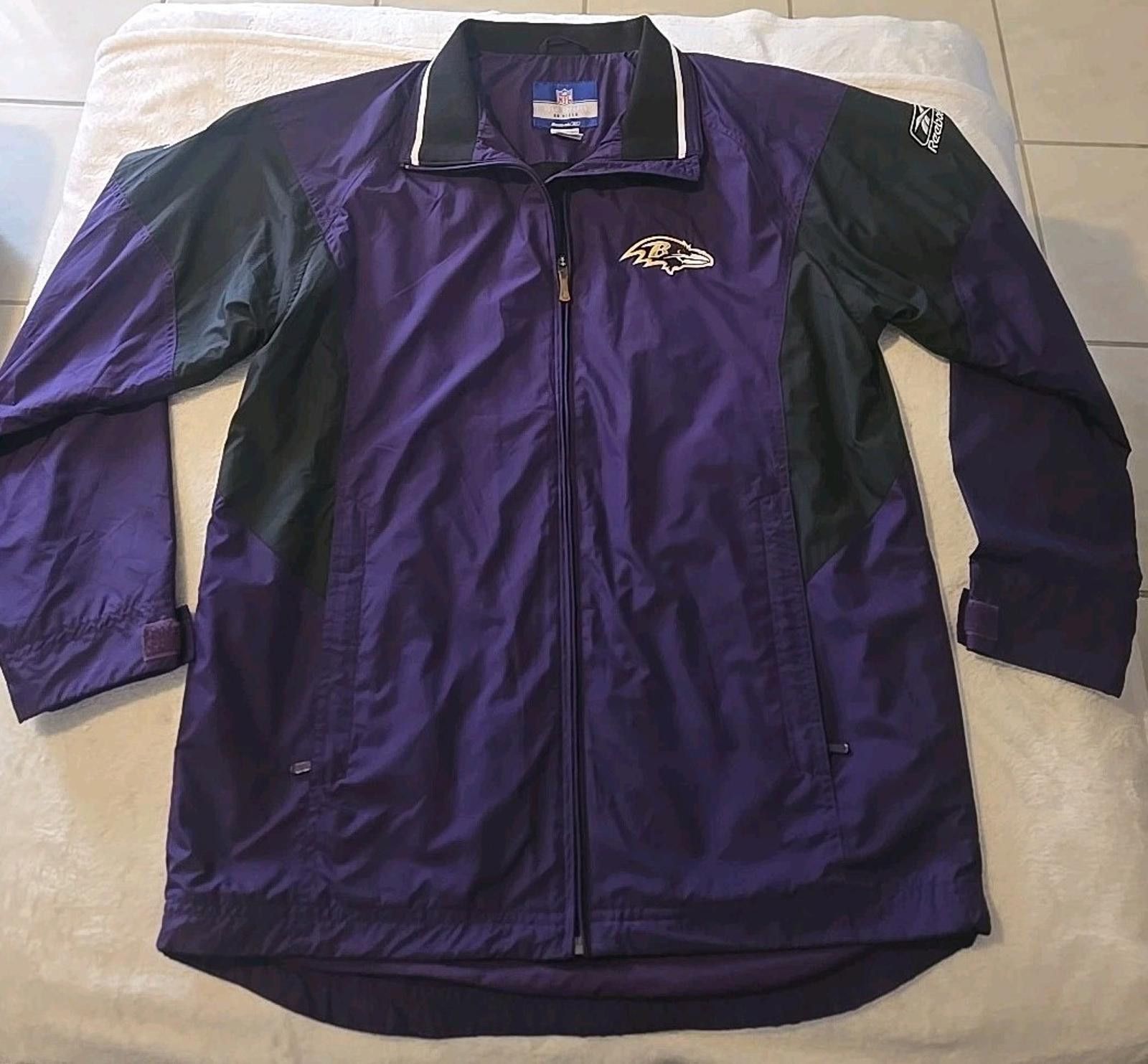 Reebok Baltimore Ravens Reebok On Field Apparel Jacket Men’s Small Size US S / EU 44-46 / 1 - 2 Thumbnail