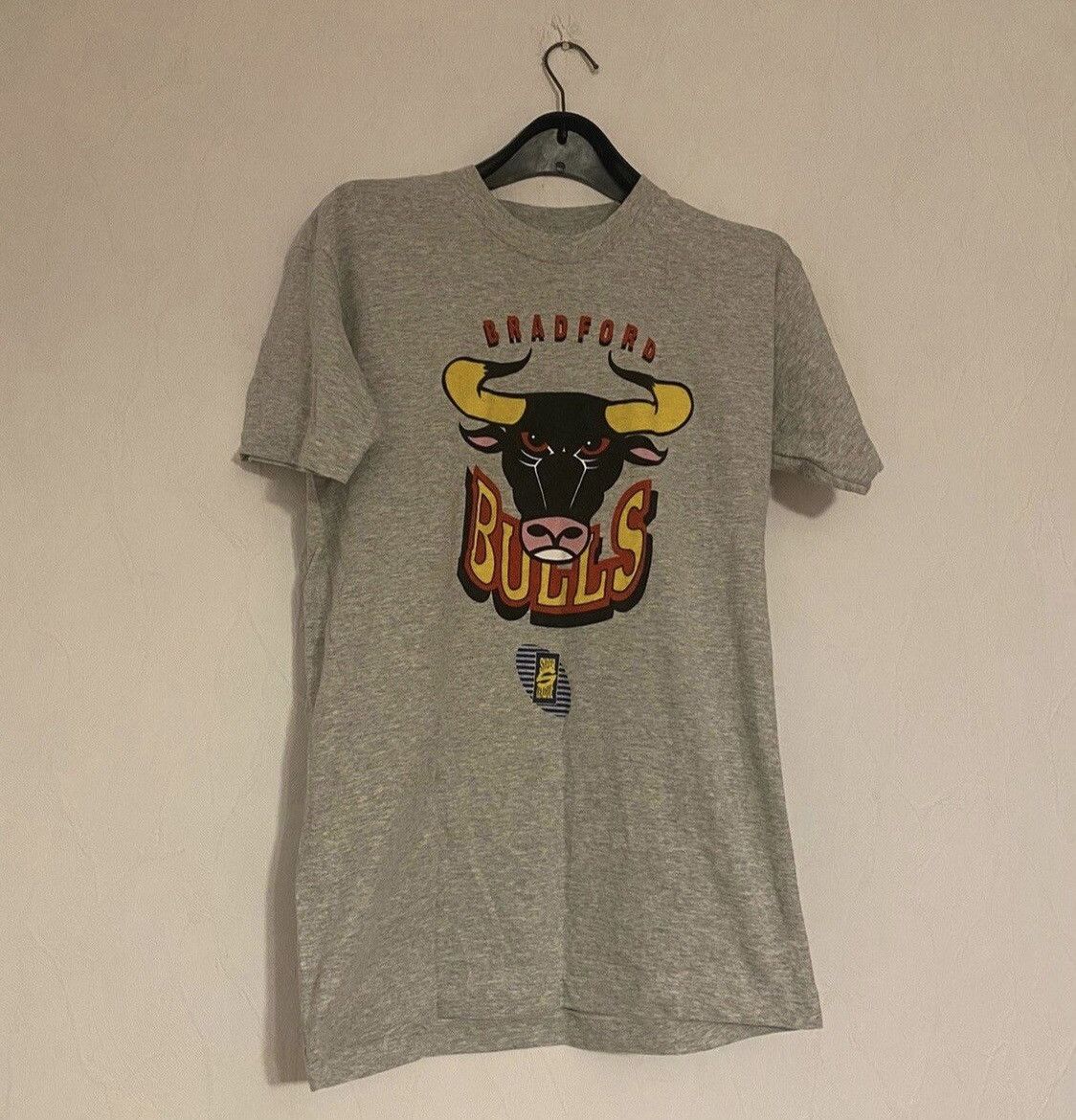 Vintage Vintage 90s Bradford Bulls RLFC England Rugby T-Shirt Size US M / EU 48-50 / 2 - 1 Thumbnail