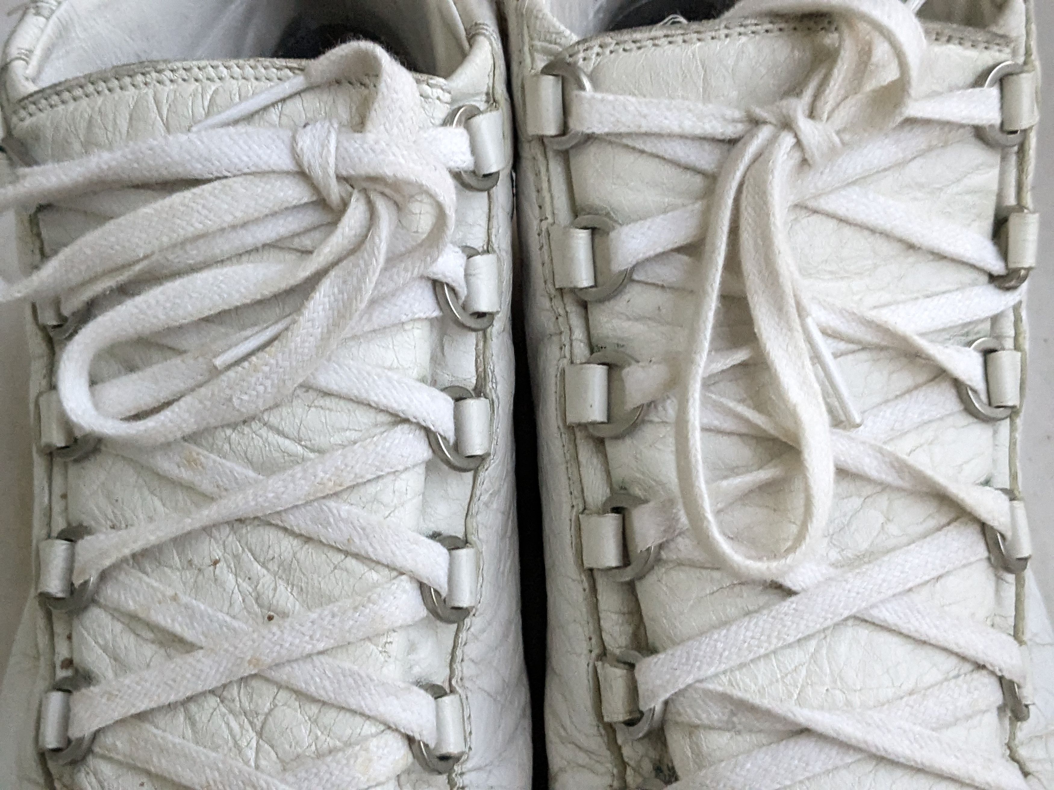 Balenciaga Balenciaga Arena White 9 Leather High Tops Size US 9 / EU 42 - 4 Thumbnail
