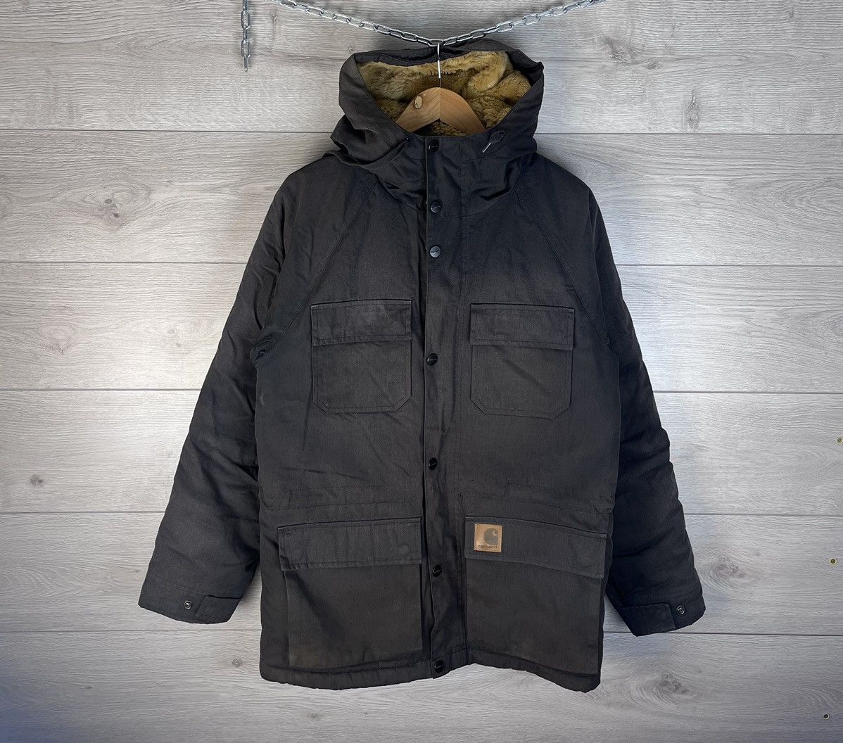 Carhartt Men’s parks Carhartt Mentley Jacket size M Y2K casual USA Size US M / EU 48-50 / 2 - 1 Thumbnail