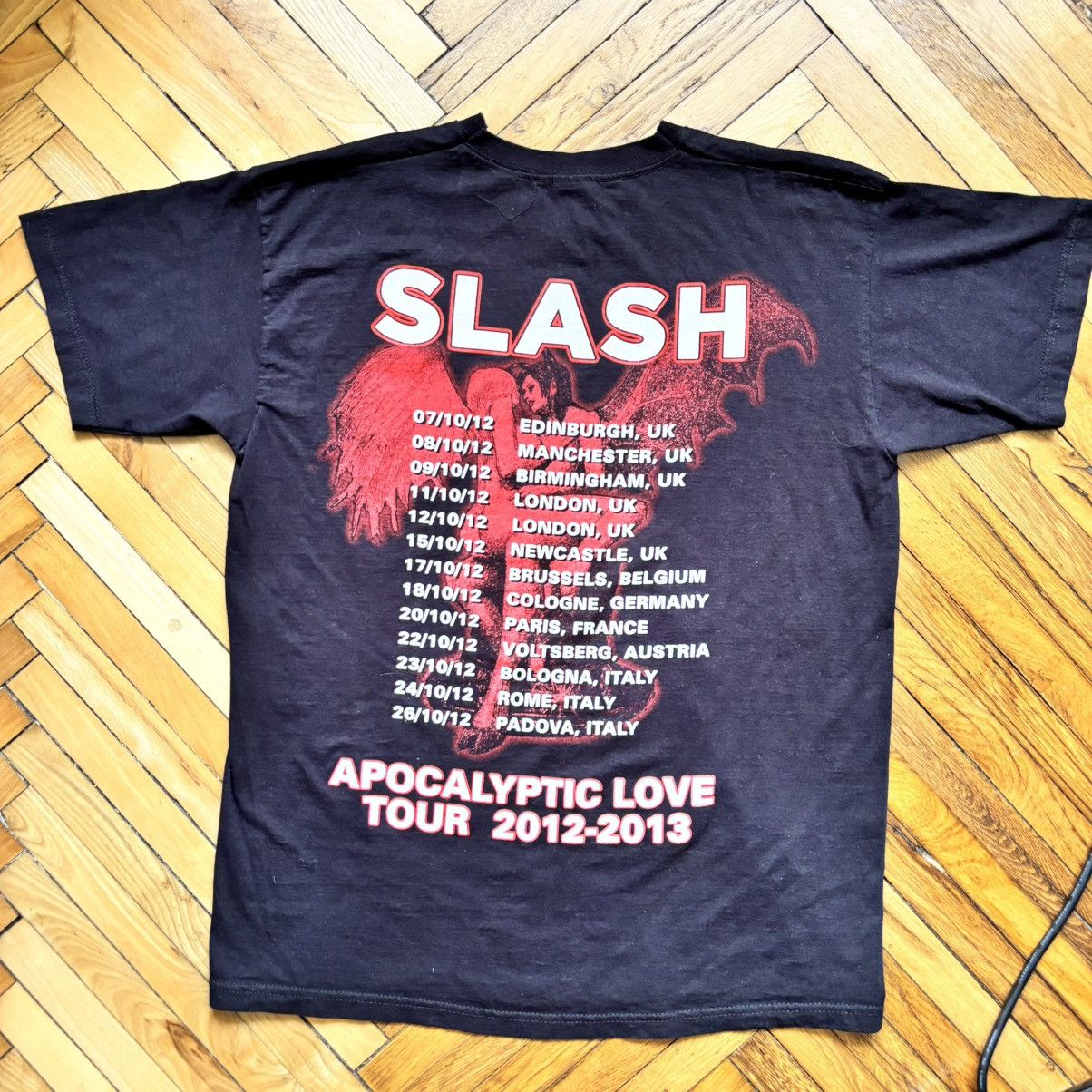 Vintage Vintage SLASH APOCALYPTIC LOVE TOUR 2012 Collectible T-Shirt Size US M / EU 48-50 / 2 - 2 Thumbnail