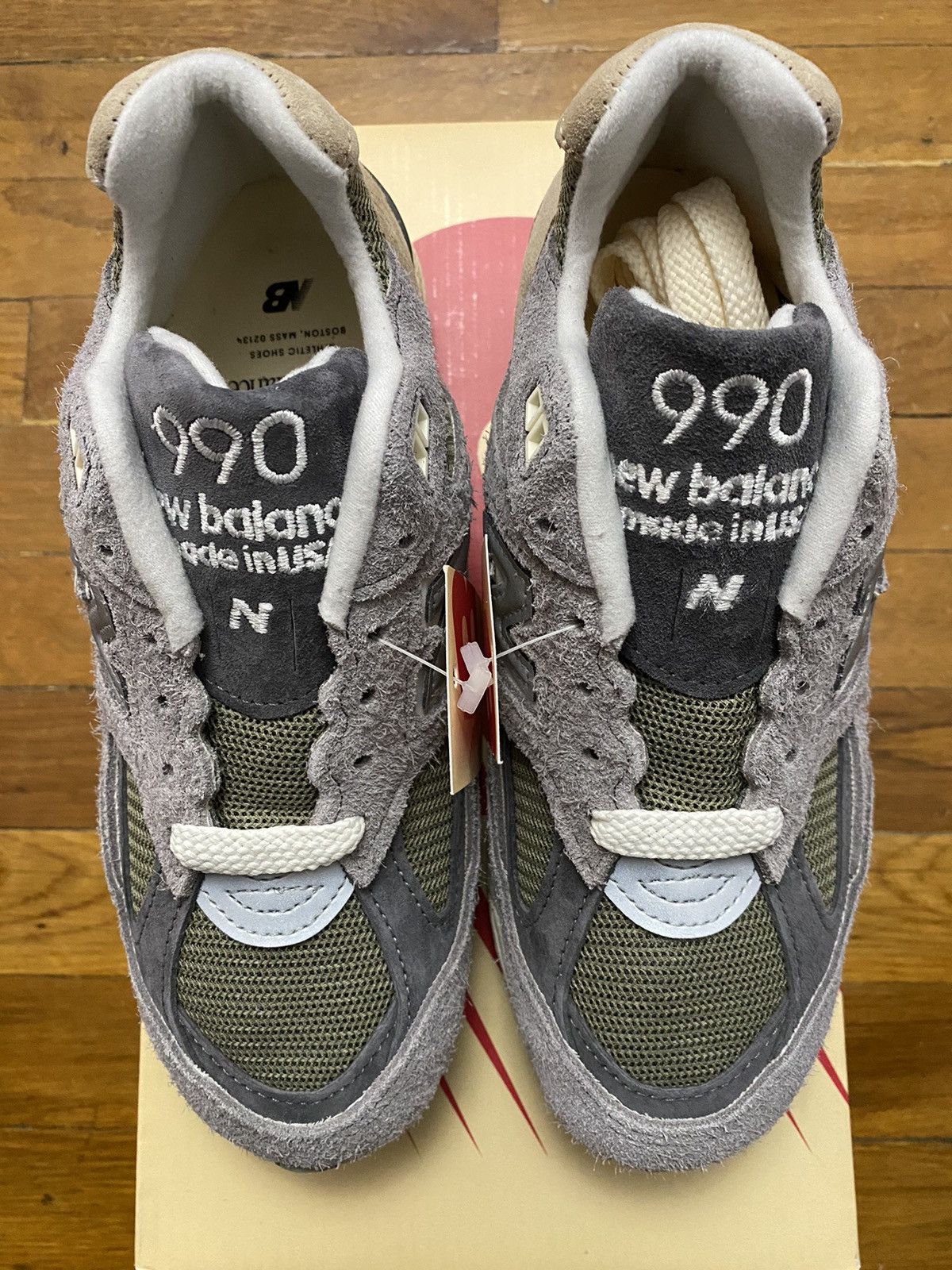 New Balance Size 3.5M / 5W - New Balance 990V2 Teddy Santis Marblehead Size US 5 / IT 35 - 4 Thumbnail