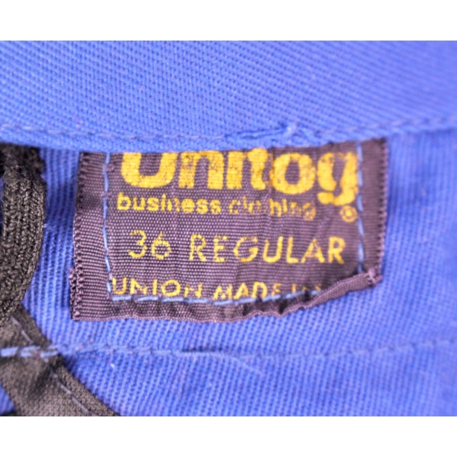 Vintage VINTAGE Unitog Jacket Blue 60s Work 36 R Mens Jacket Size US XXS / EU 40 - 4 Thumbnail