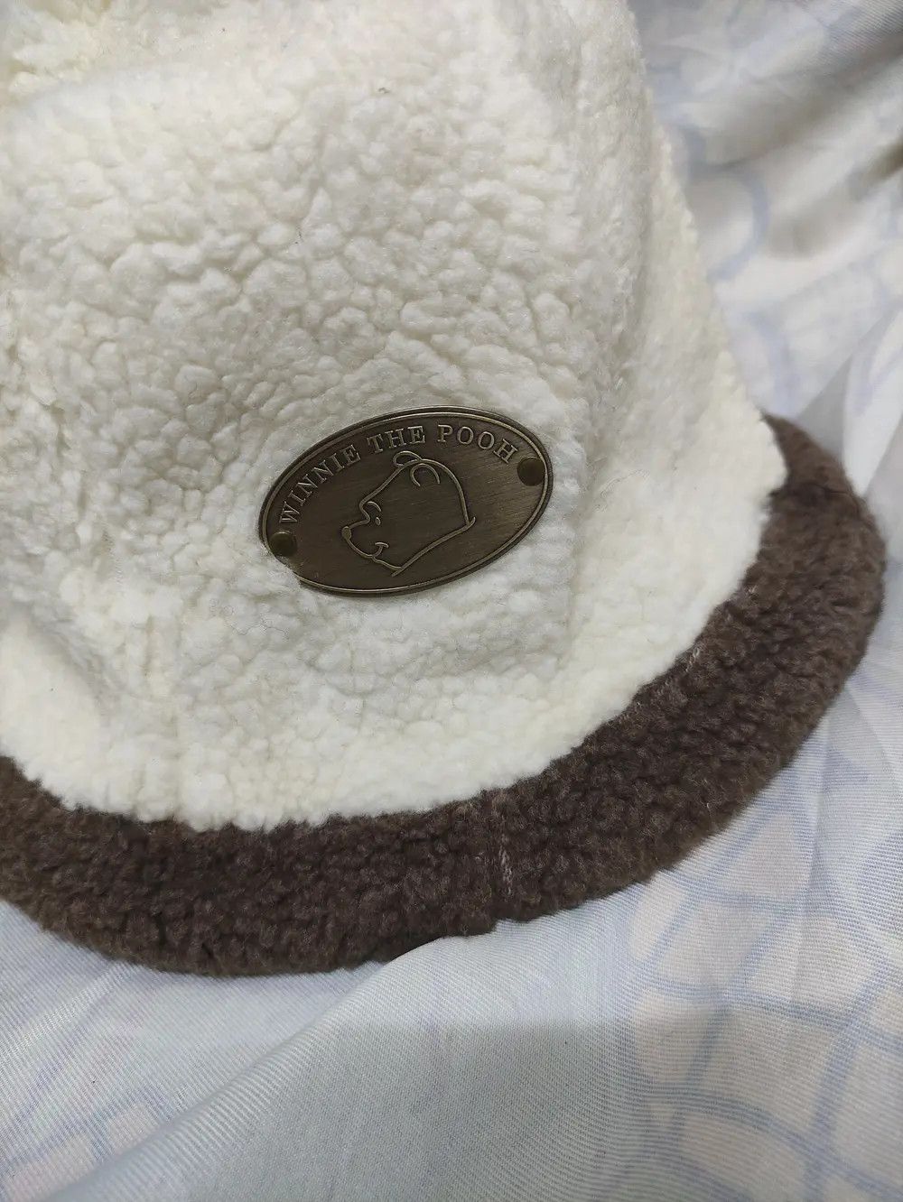 Disney WINNIE THE POOH FUR BUCKET HAT Size ONE SIZE - 2 Thumbnail