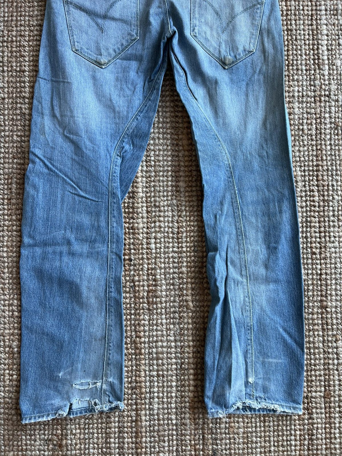 Levi's Levis Engineered Jeans Buckle Back Tag W31 Actual 33x33 Size US 31 - 7 Thumbnail