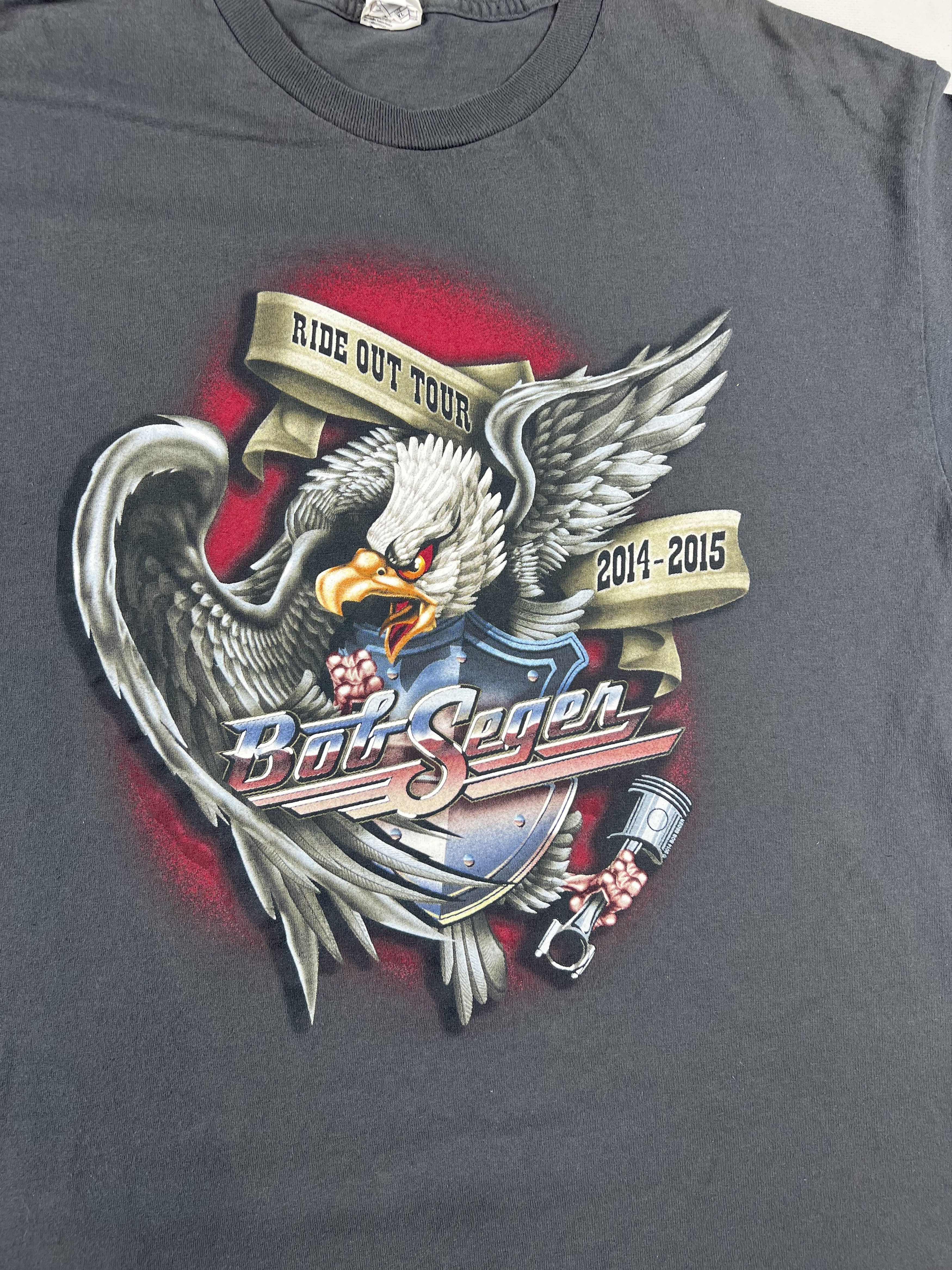 Band Tees × Vintage Bob Seger Vintage 2014 Tour Tee Size US XL / EU 56 / 4 - 3 Thumbnail